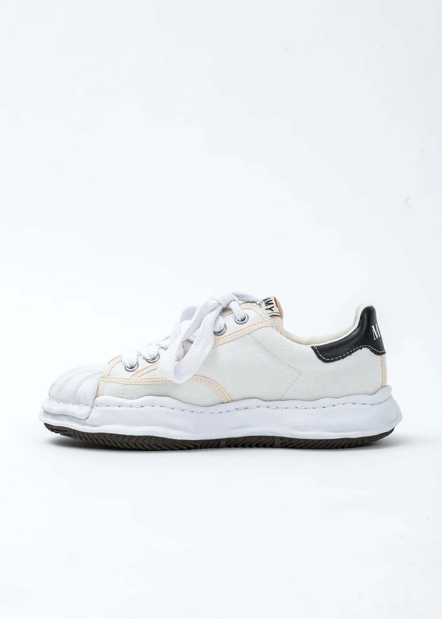 White Original STC Sole Canvas Lowcut Sneaker - Image 4
