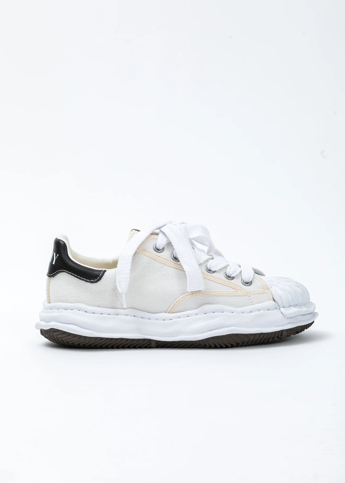 White Original STC Sole Canvas Lowcut Sneaker - Image 5