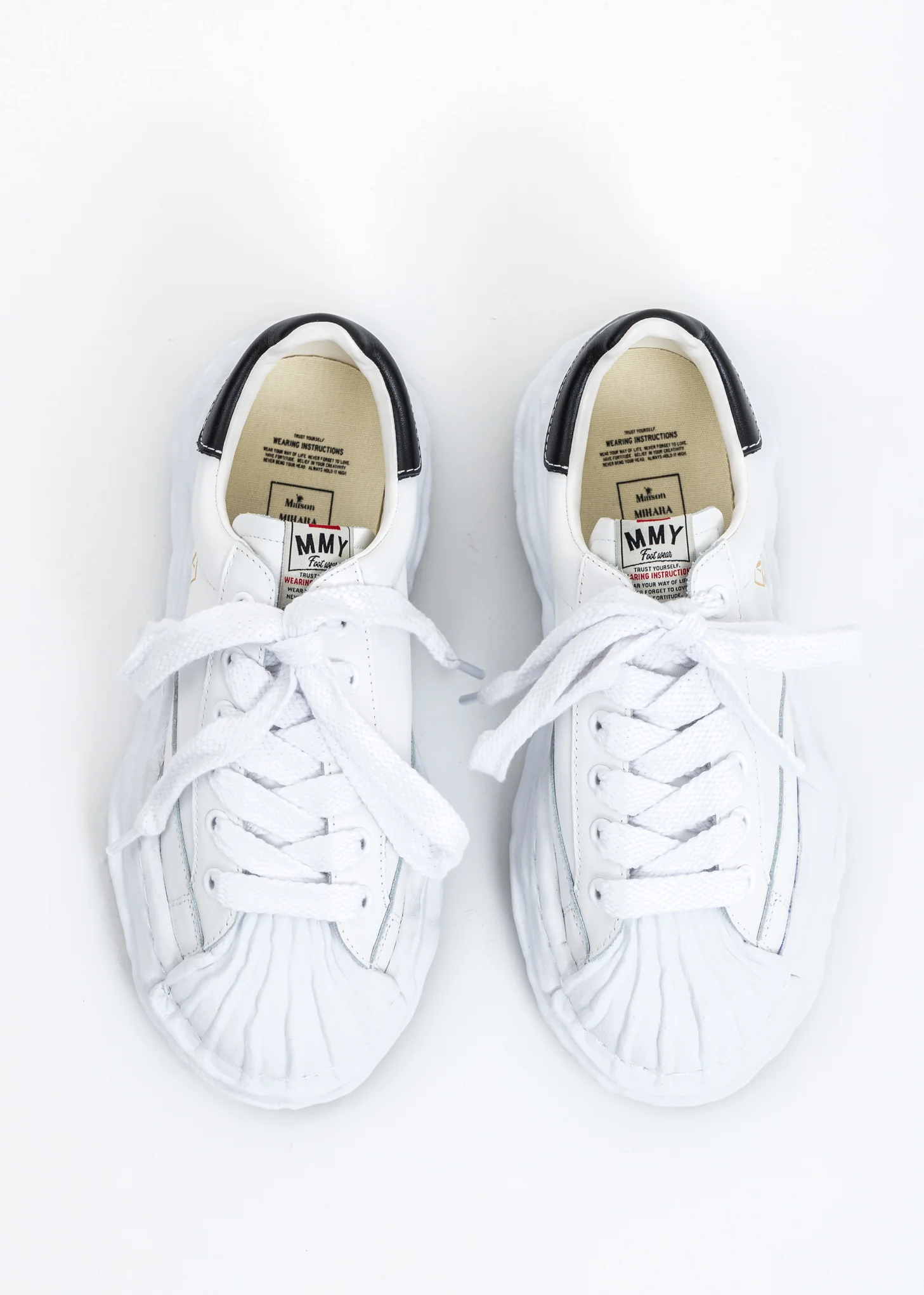 White Original STC Sole Leather Lowcut Sneaker - Image 3