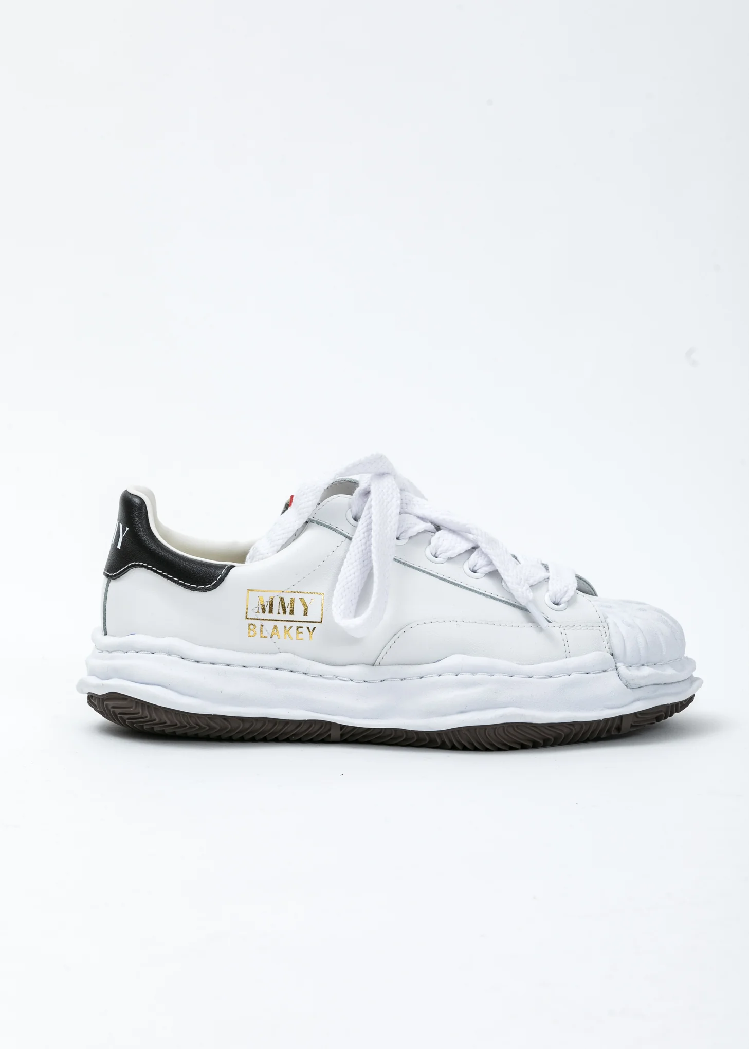 White Original STC Sole Leather Lowcut Sneaker - Image 4