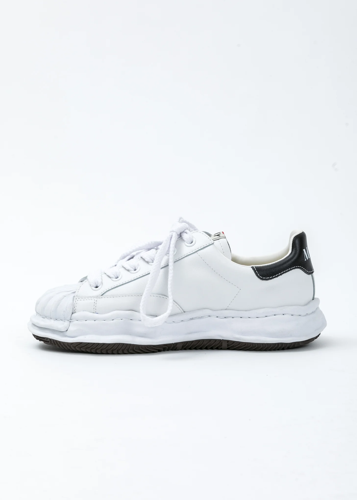 White Original STC Sole Leather Lowcut Sneaker - Image 5