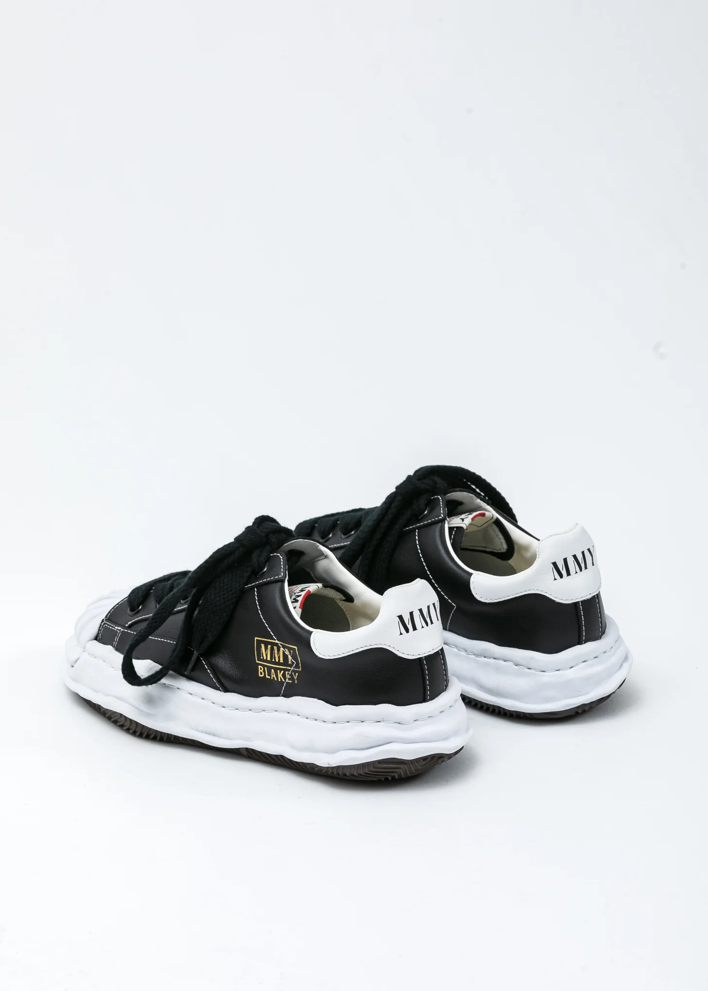 Black Original STC Sole Leather Lowcut Sneaker - Image 2