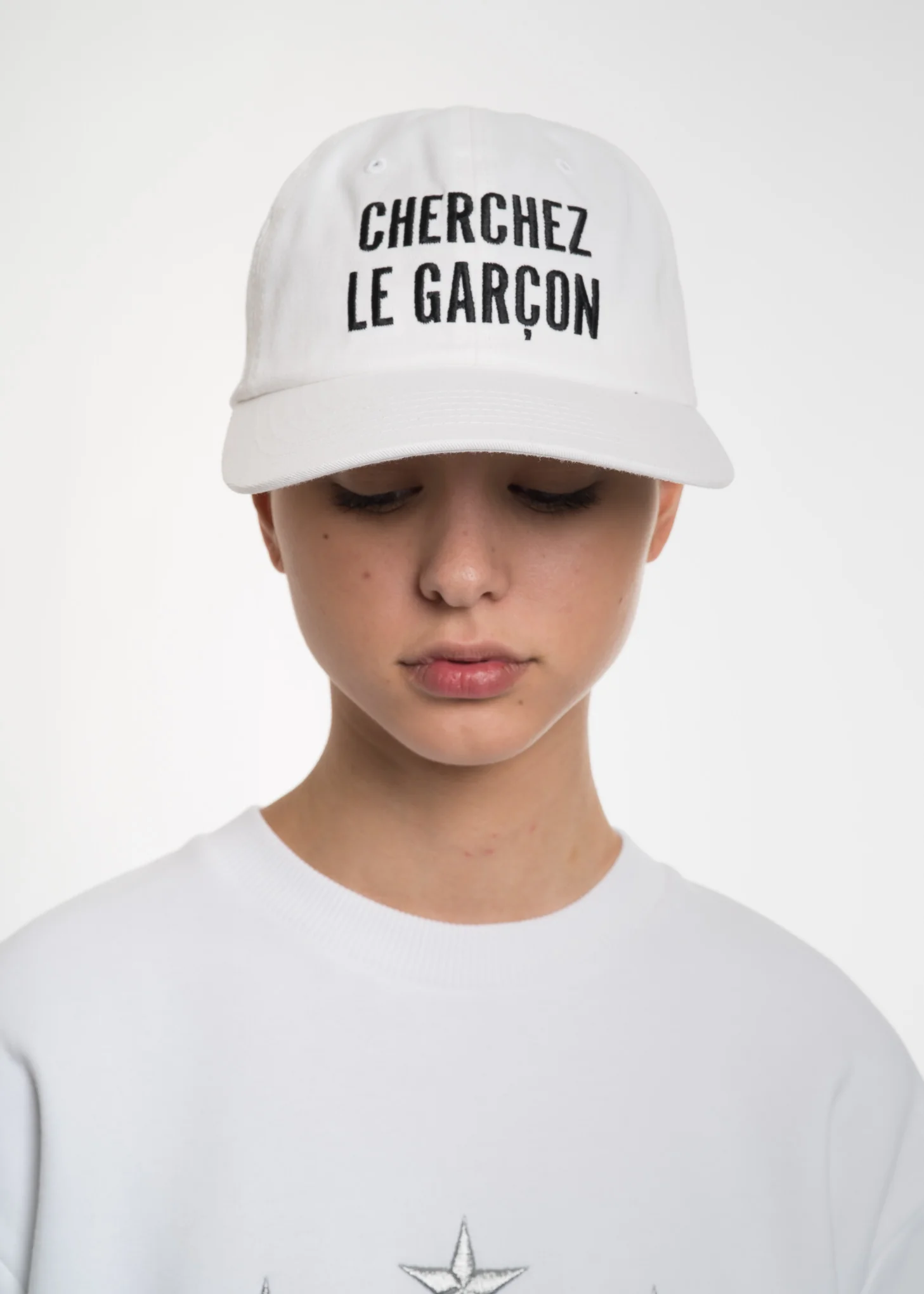 White Orly Garcon Cap - Image 2