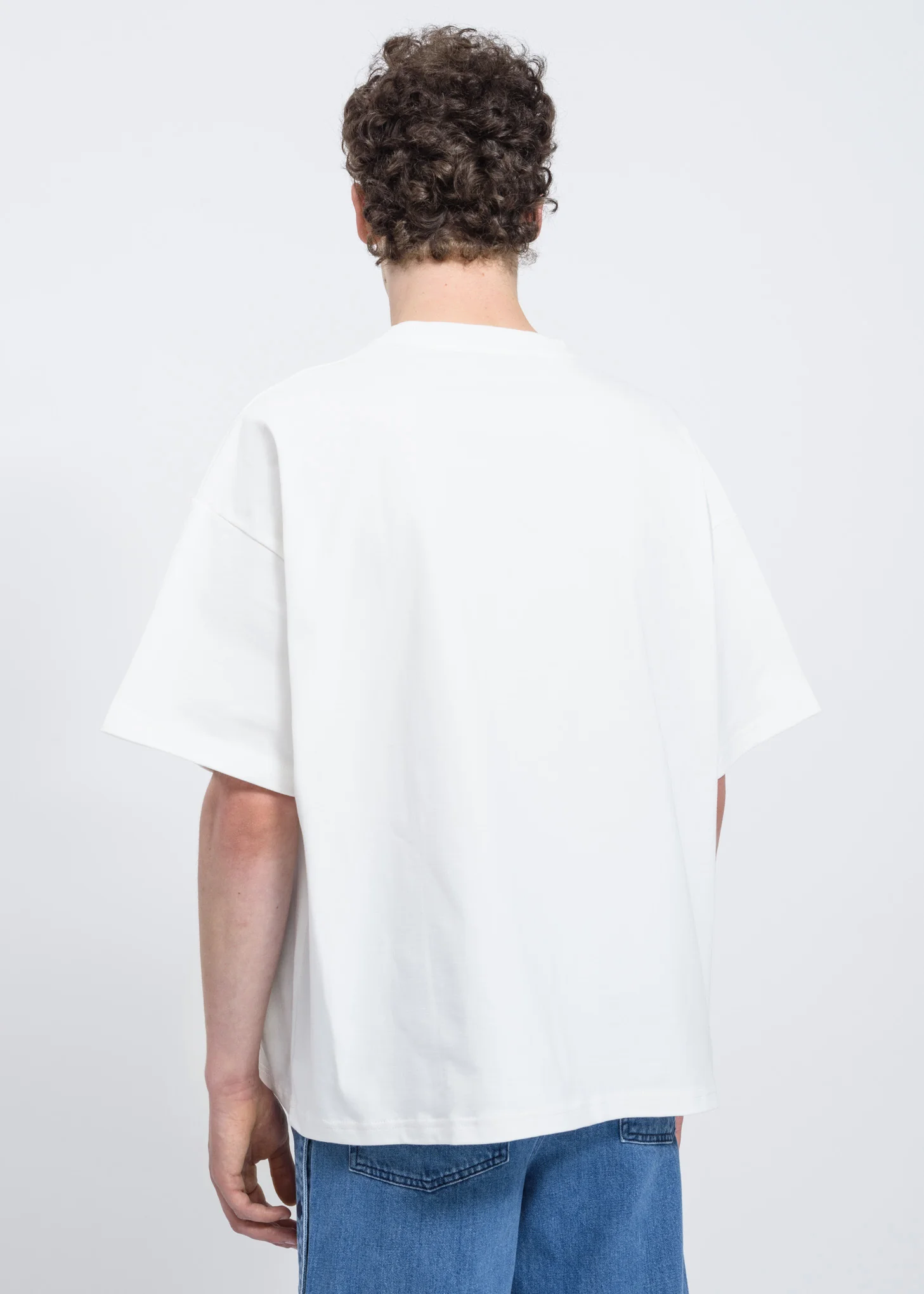 White Over T-Shirt w/ Duomo Print - Image 3