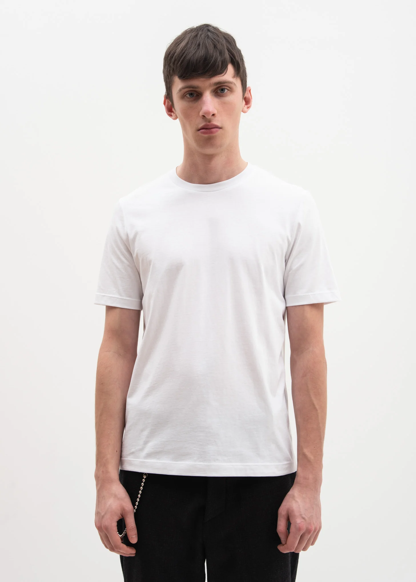 White Overlay Logo T-Shirt - Image 2