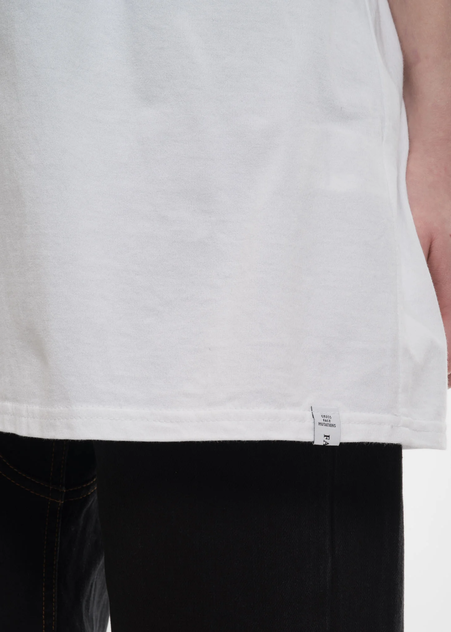White Oversized Football Polo - Image 7