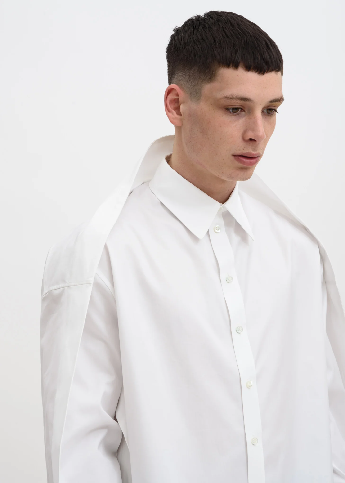 White Oversized Shirt - Image 3
