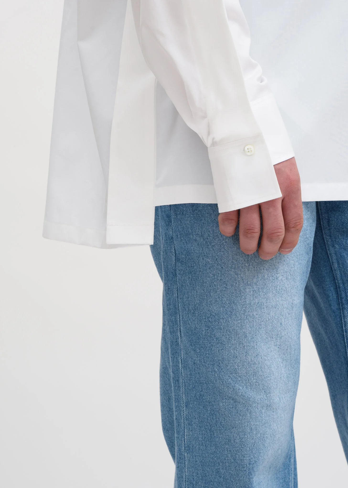 White Oversized Shirt - Image 6