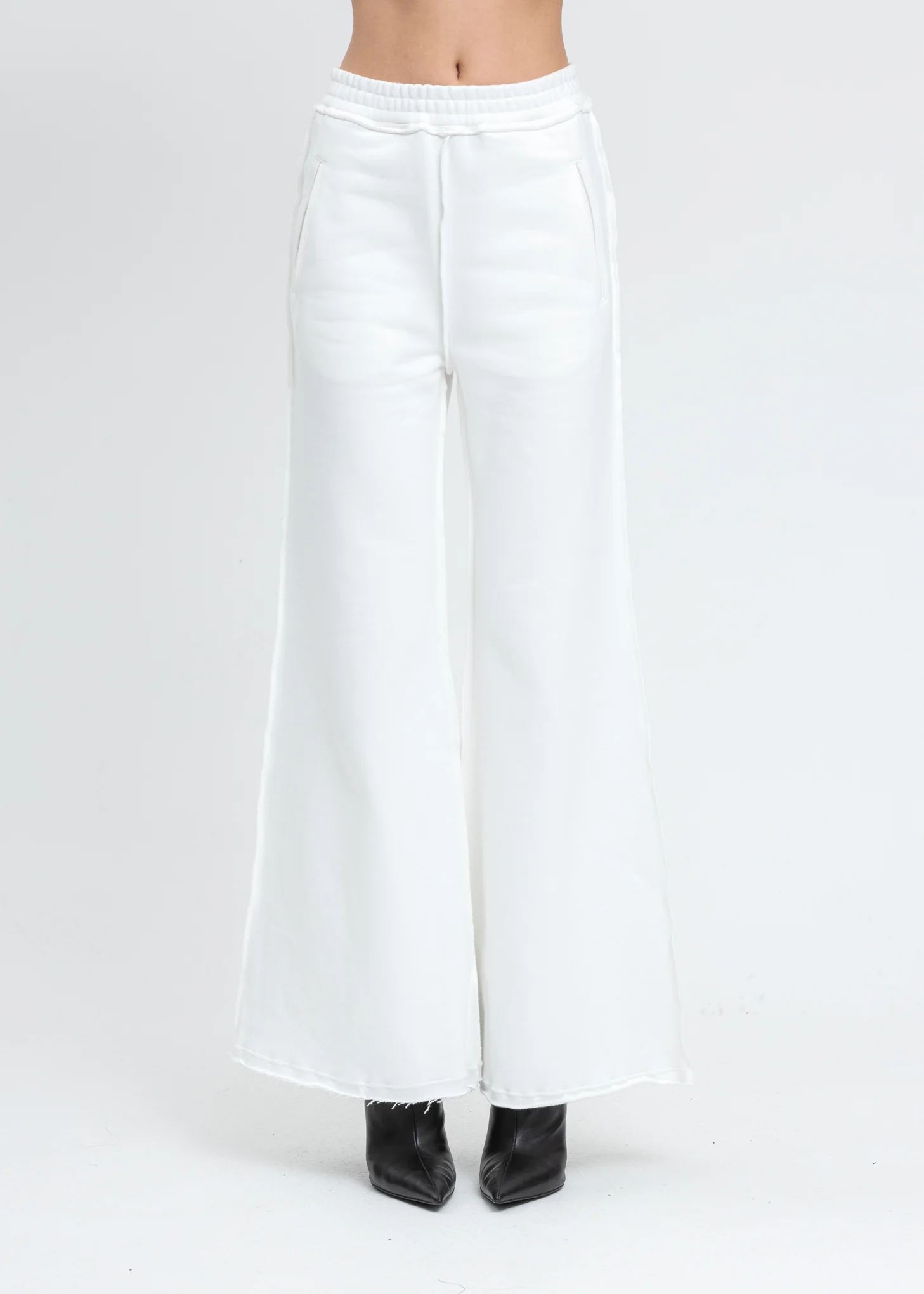 White Oversized Sweatpants