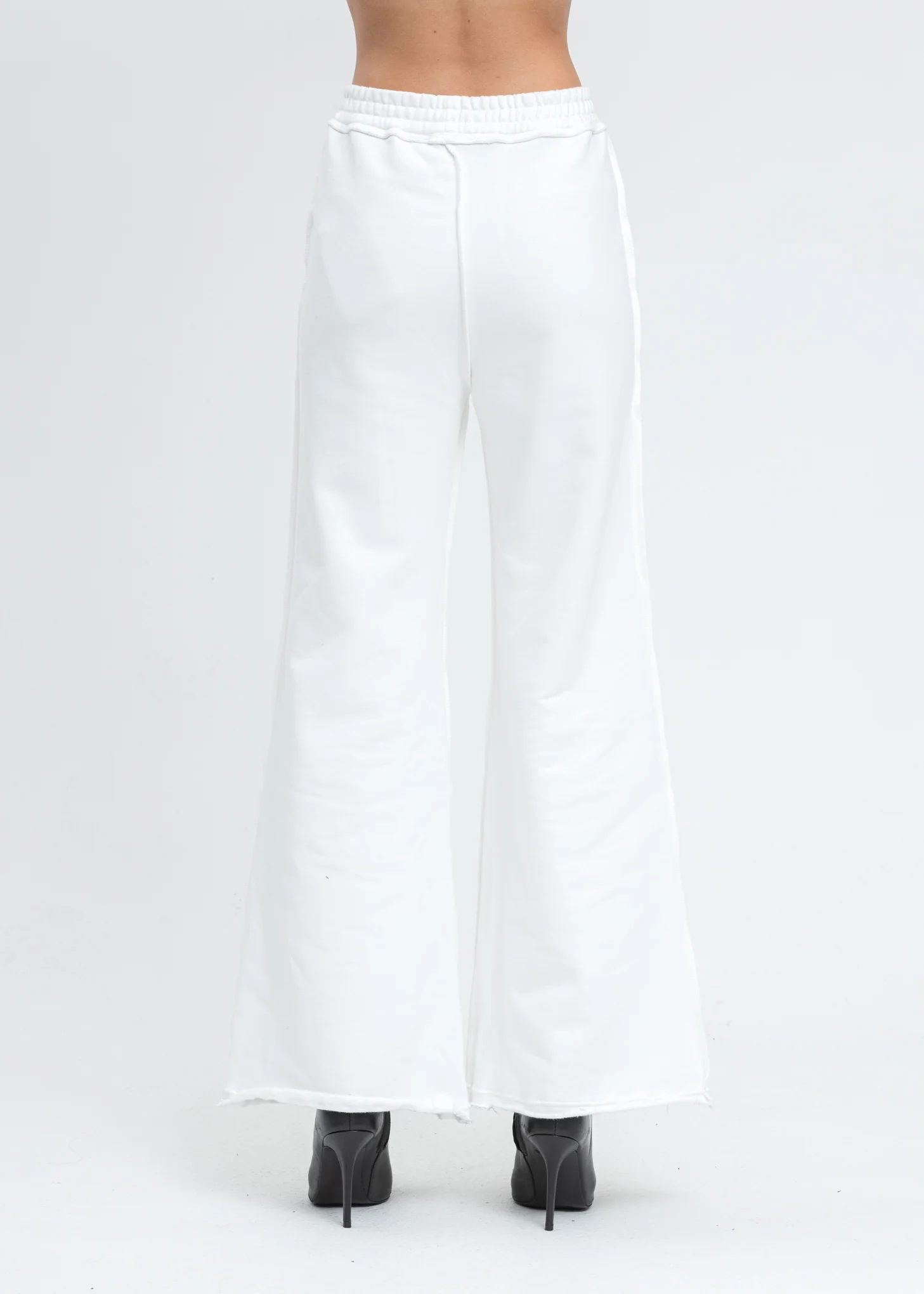 White Oversized Sweatpants - Image 3