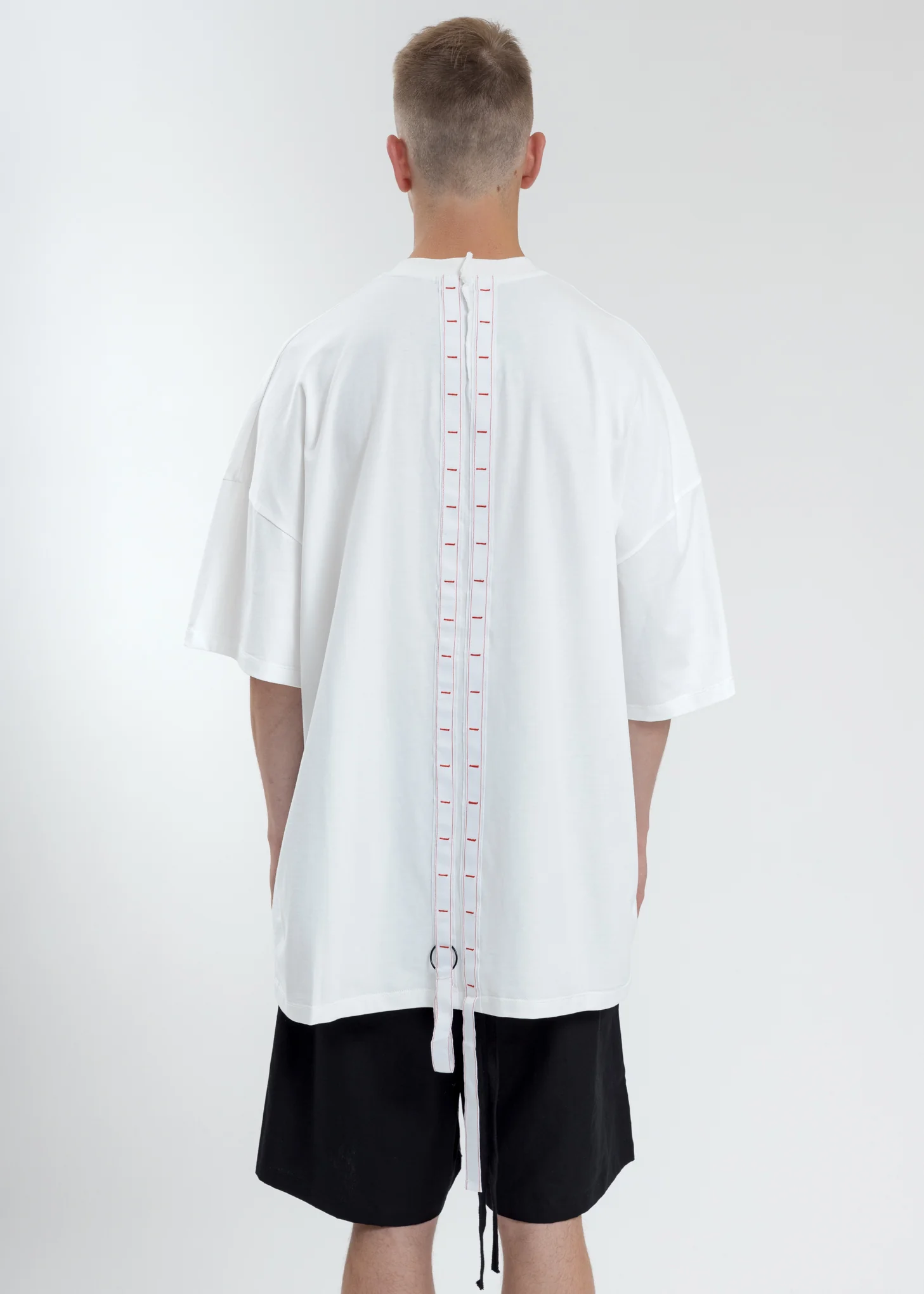 White Oversized T-Shirt - Image 2