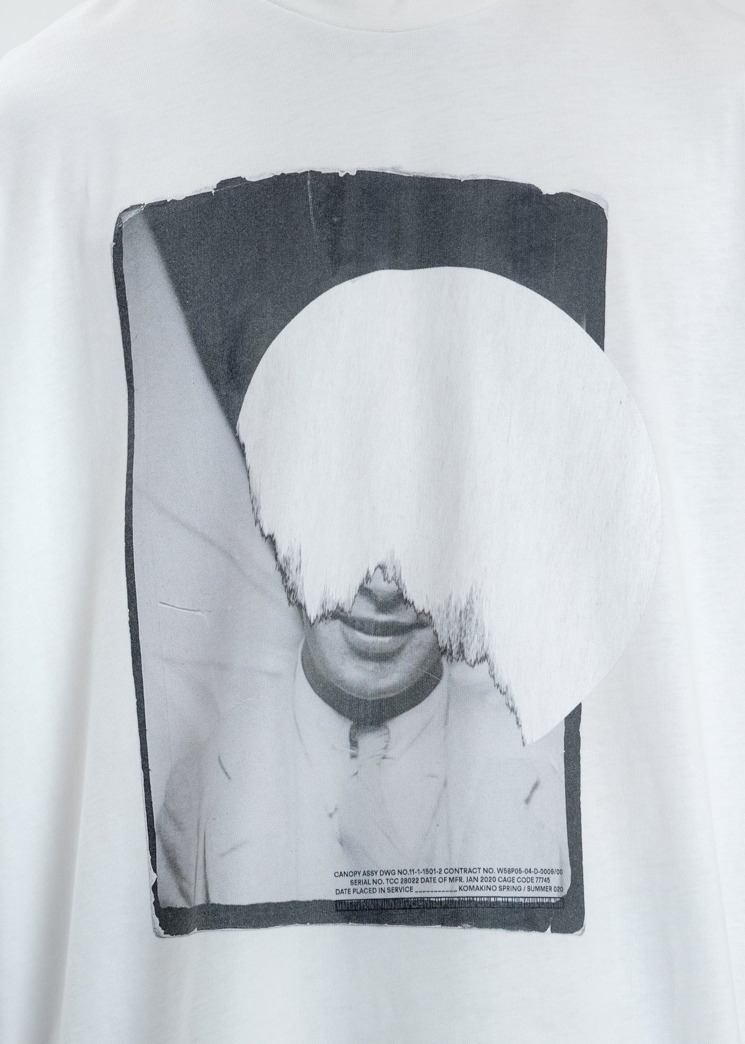 White Oversized T-Shirt - Image 3