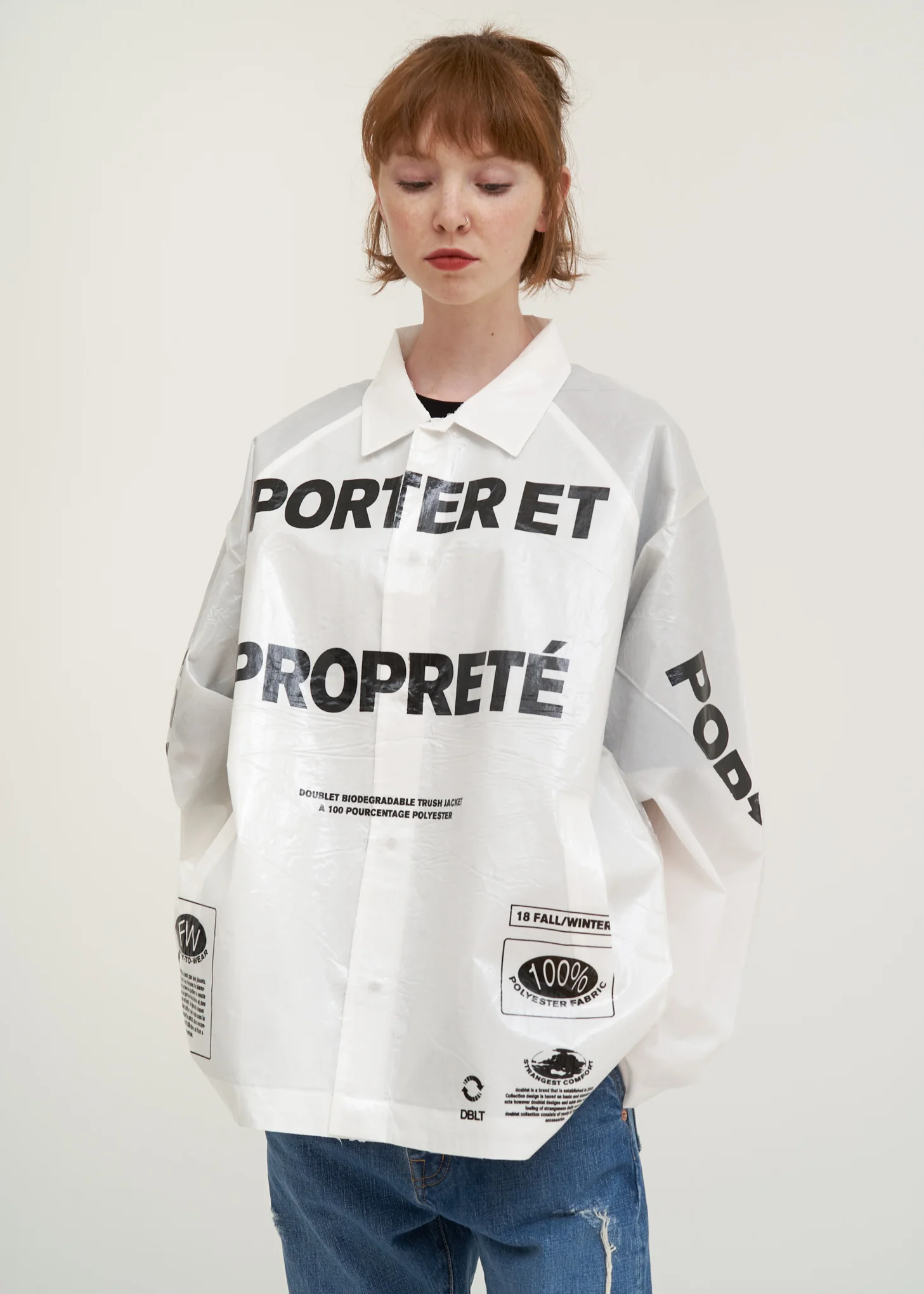 White Package Coach Jacket
