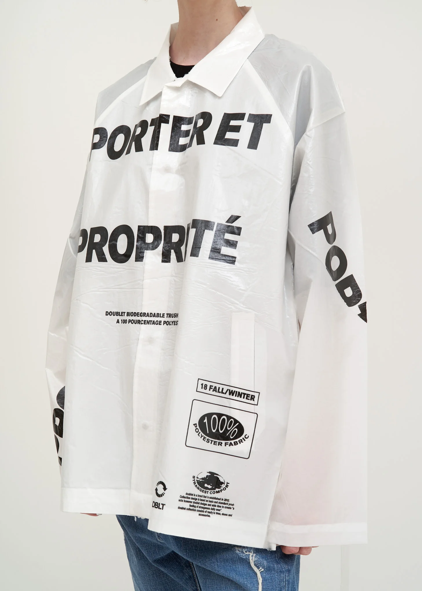 White Package Coach Jacket - Image 7