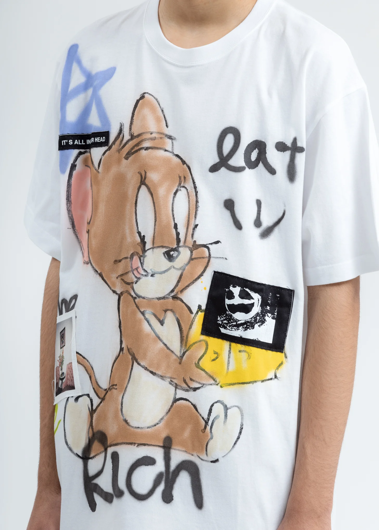 White Paint T-Shirt (Jerry) - Image 2