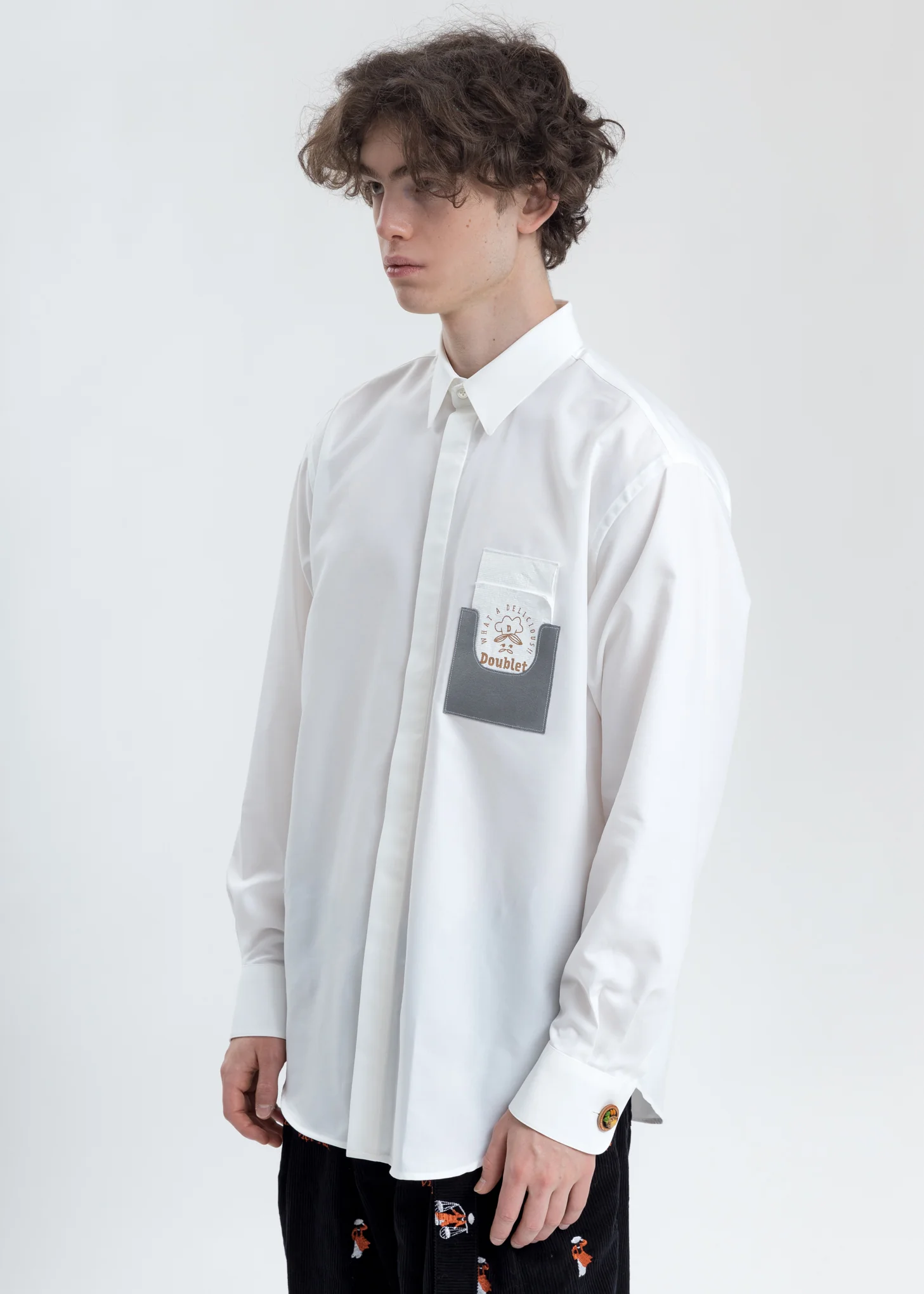 White Paper Napkin Shirt - Image 3