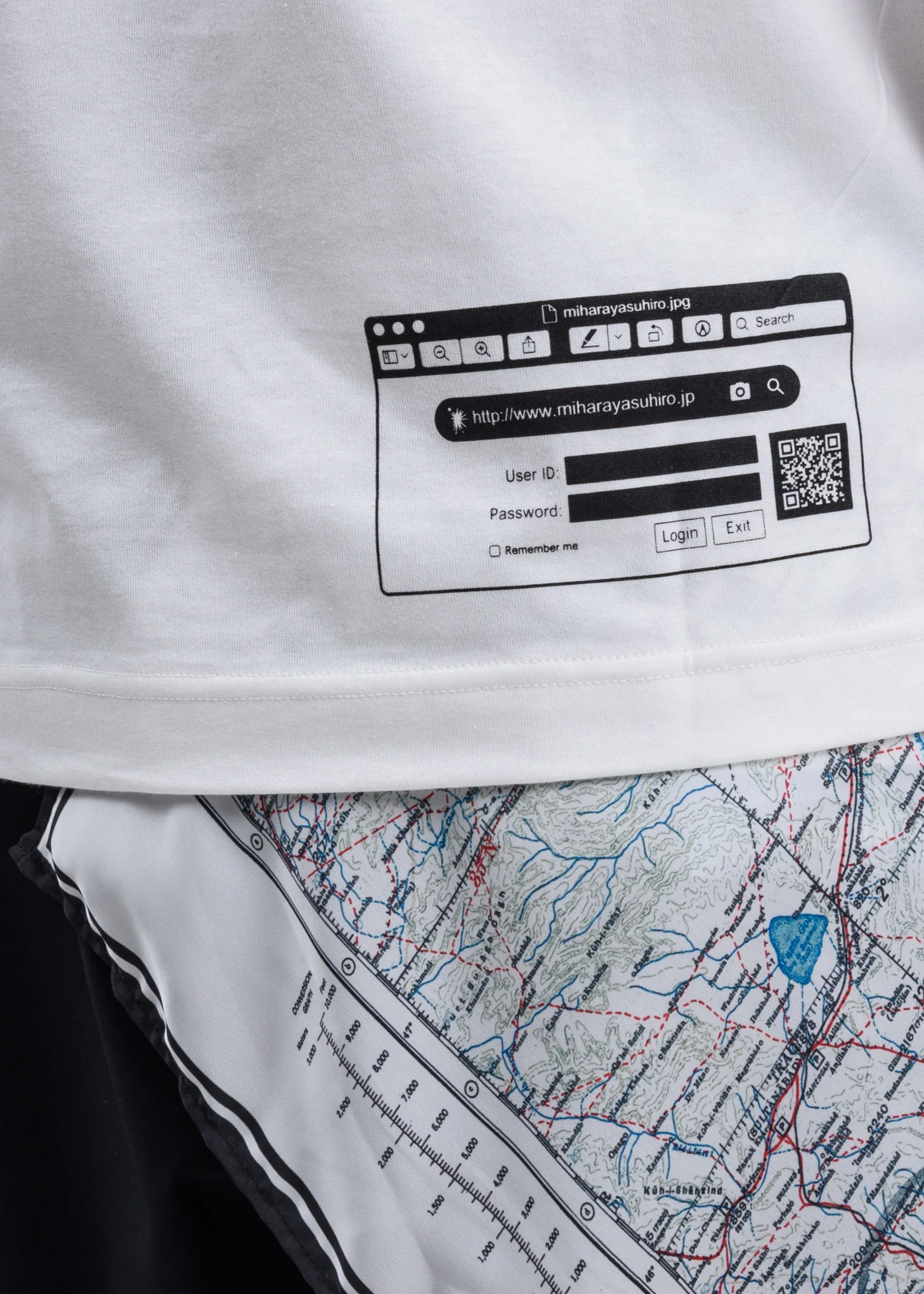 White Password: Printed T-Shirt - Image 5