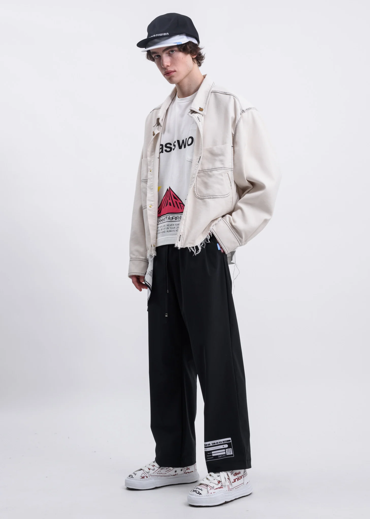White Password: Printed T-Shirt - Image 6