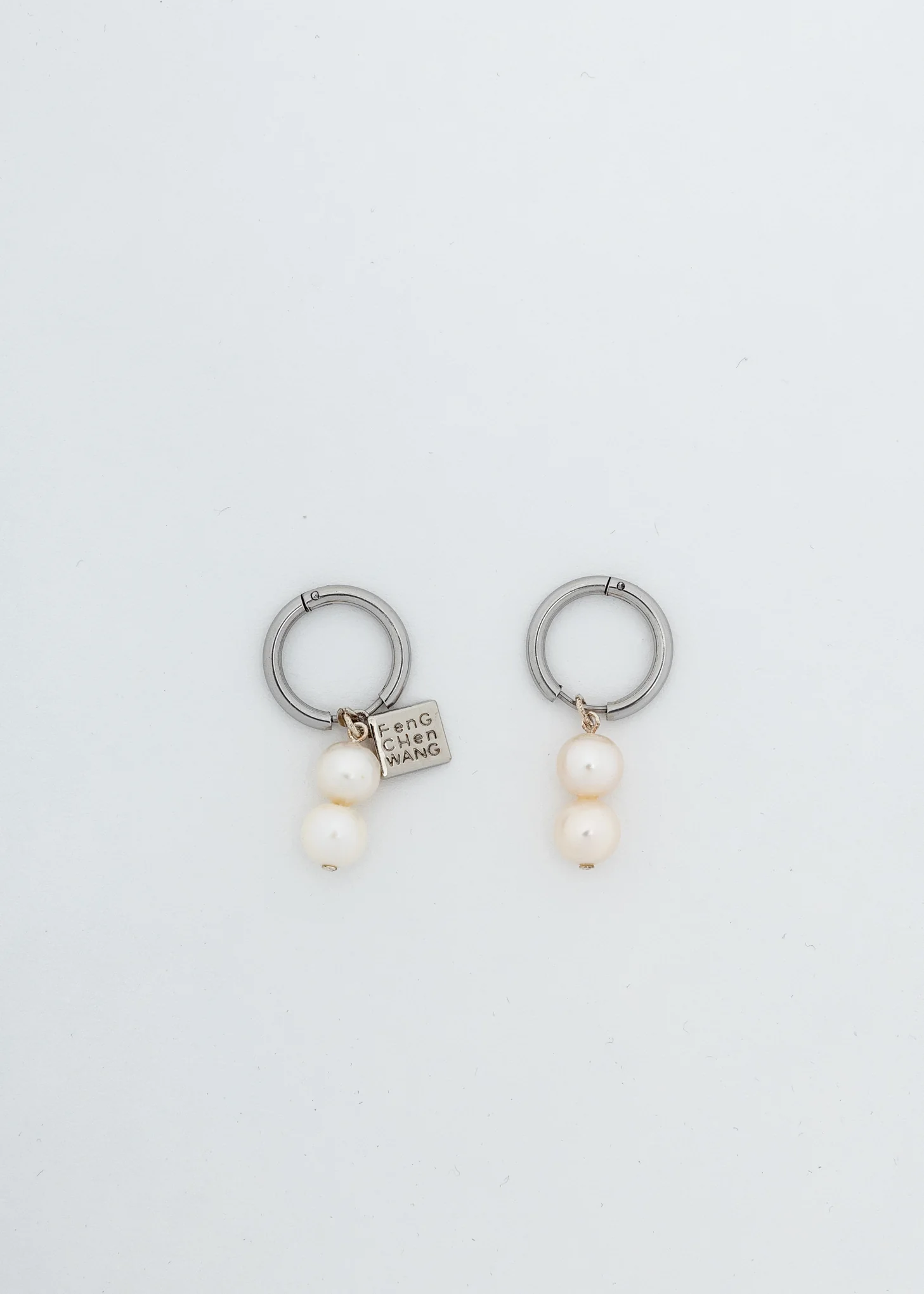 White Pearl Earrings (Pair)