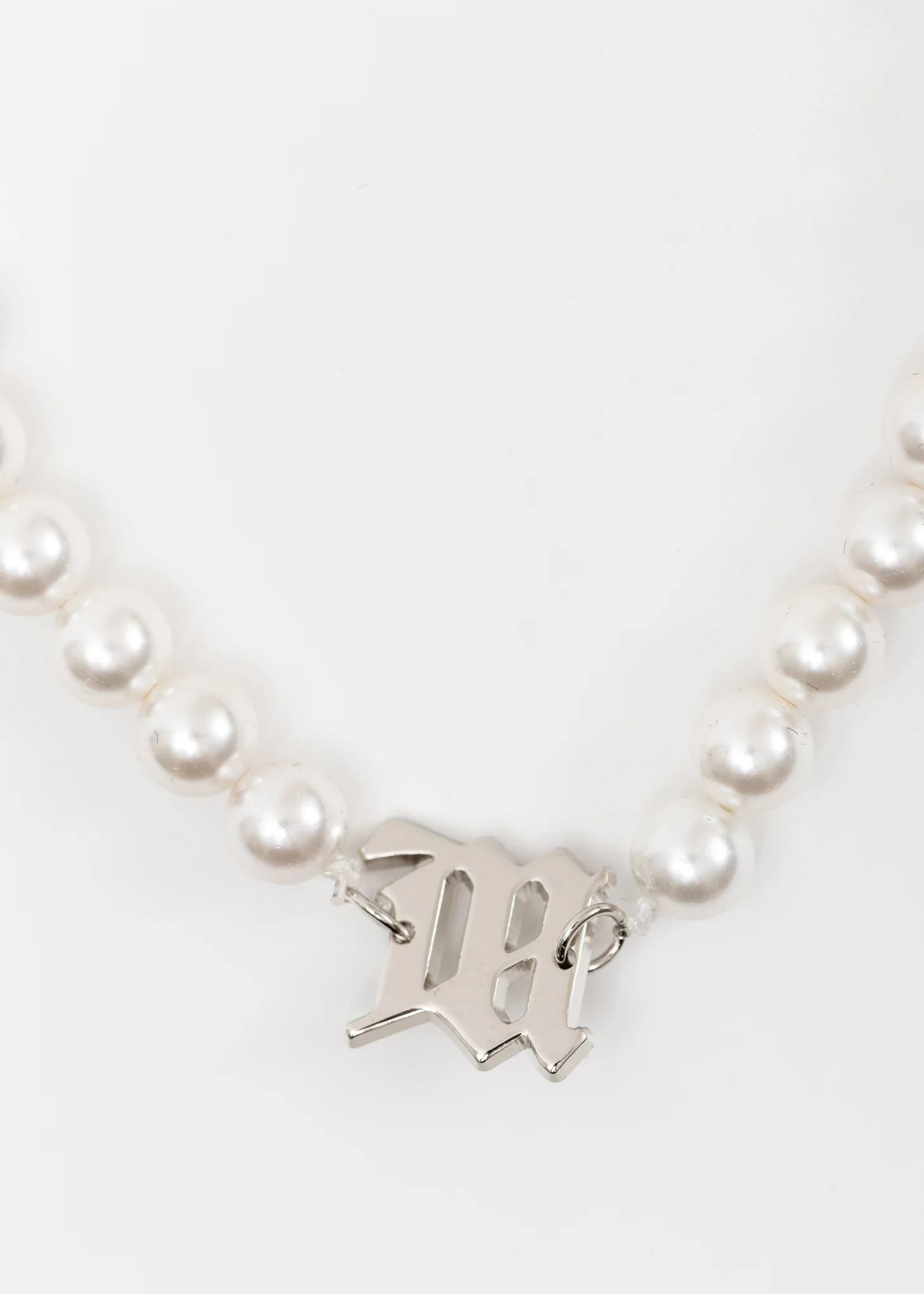 White Pearl Elastic Chocker - Image 3