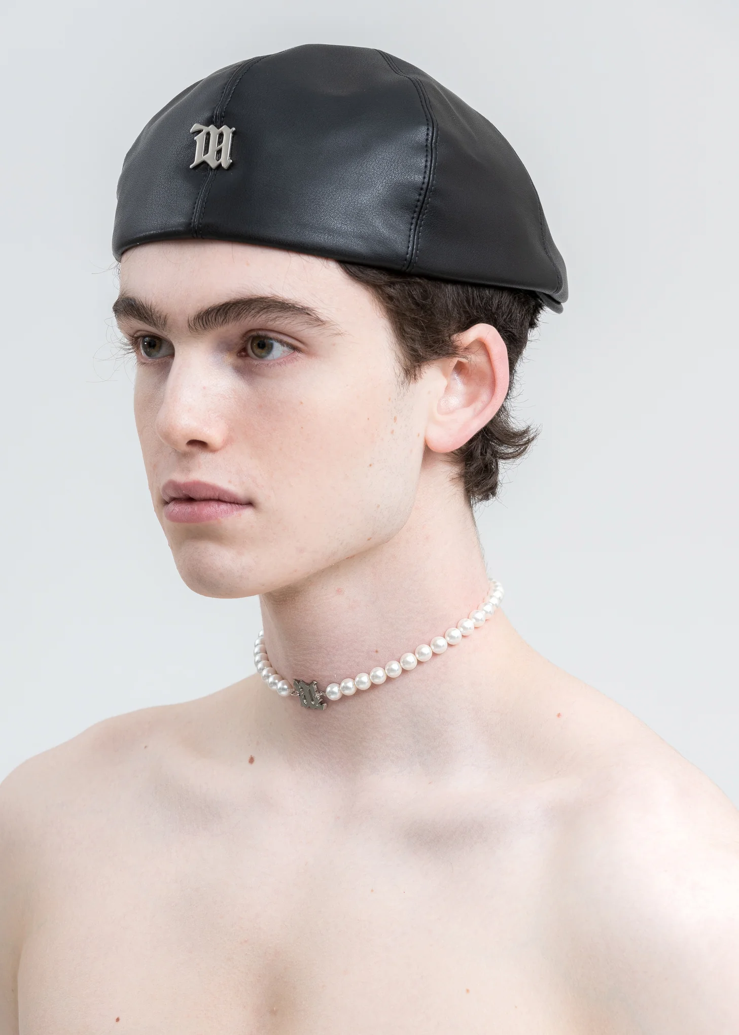 White Pearl Elastic Chocker - Image 4