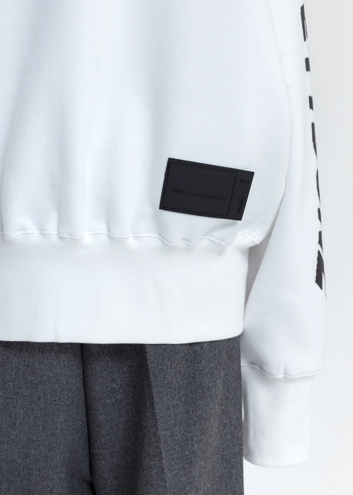 White PF20 Collection Sweater - Image 6