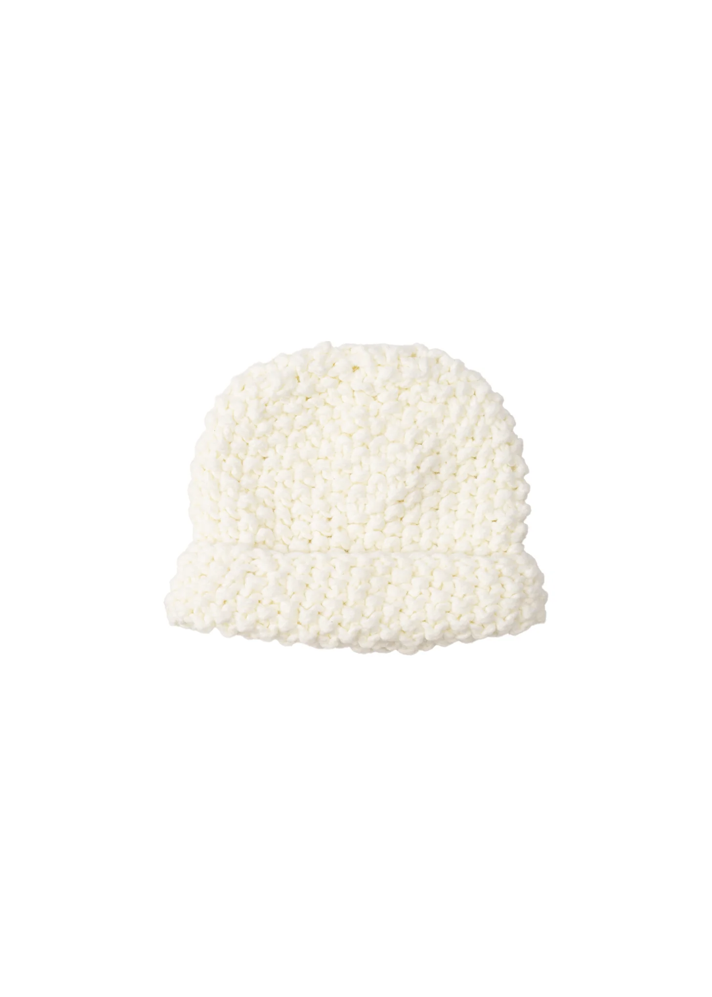 White Pineapple Beanie - Preorder - Image 2