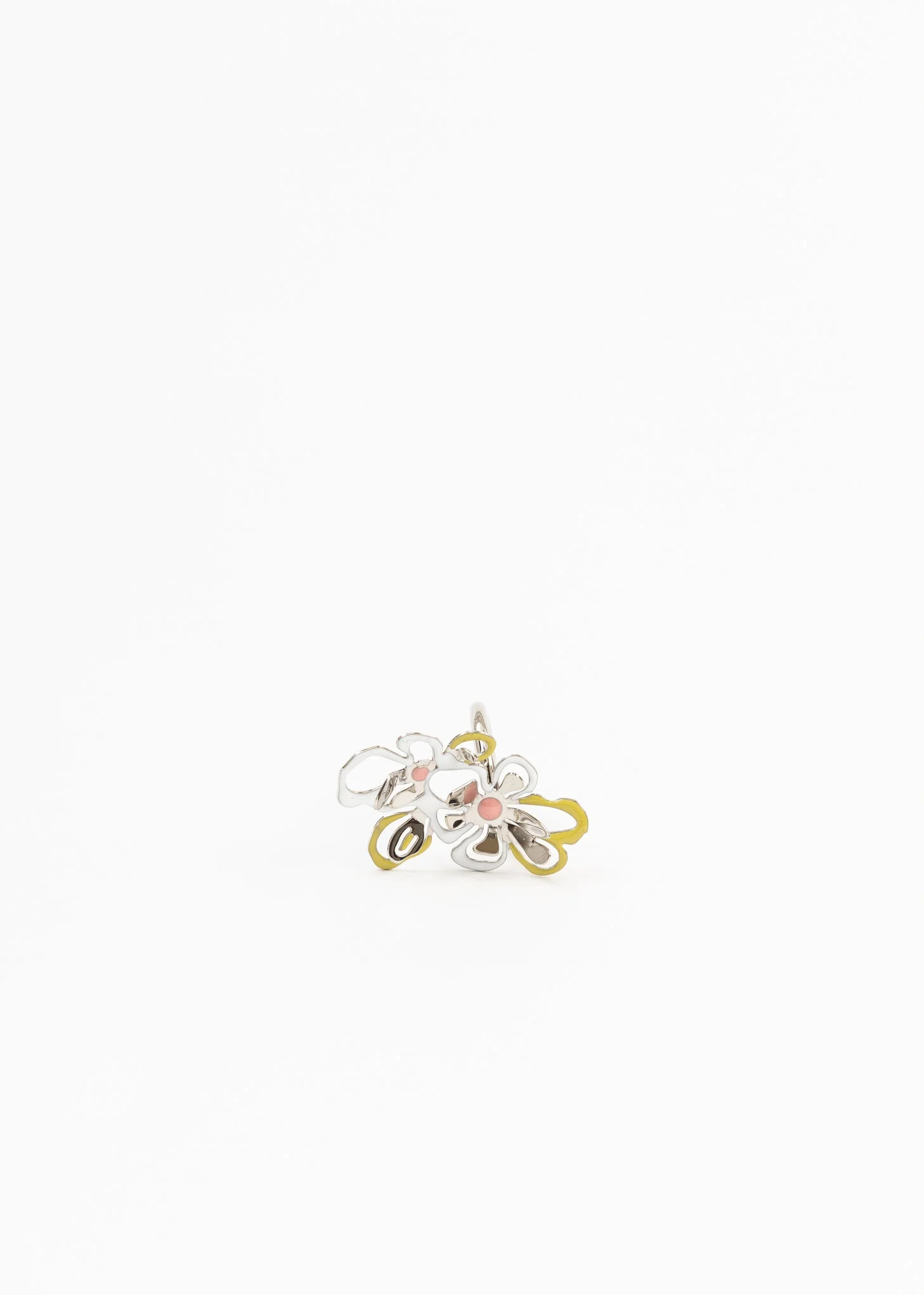 White,Pink and Green SPRING Ear Cuff - Image 6
