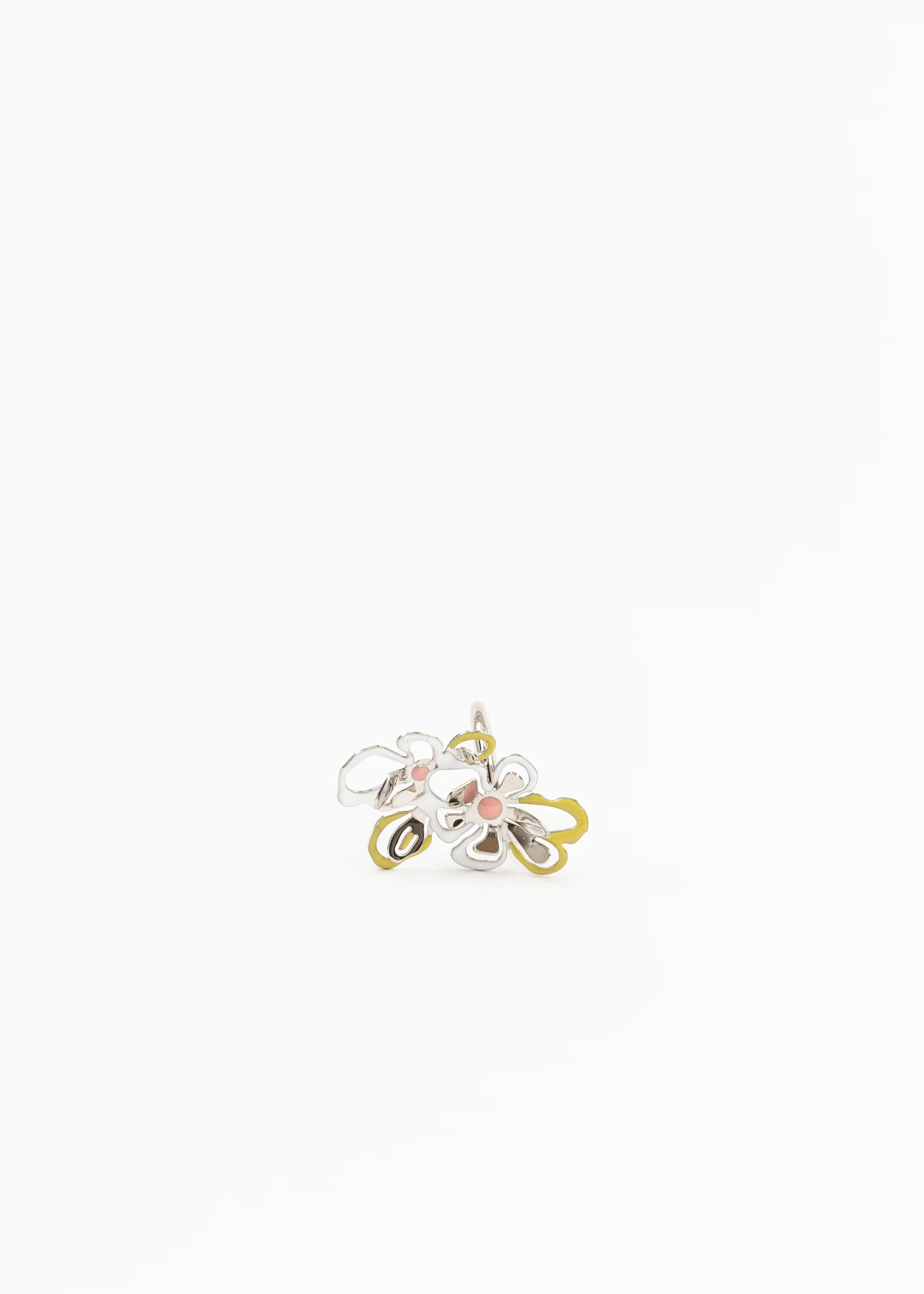 White,Pink and Green SPRING Ear Cuff - Image 4