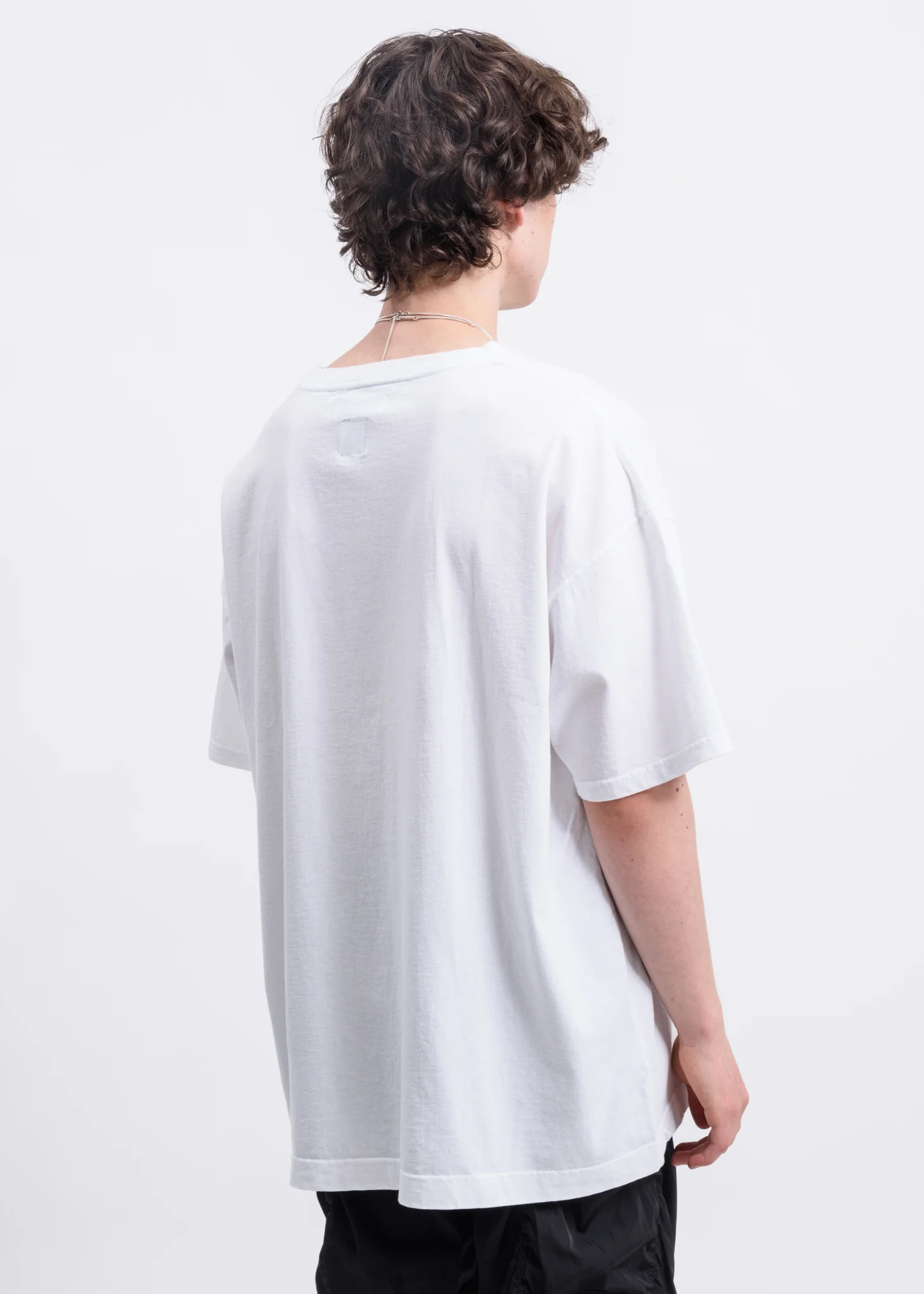 White Graffiti Logo T-shirt - Image 3