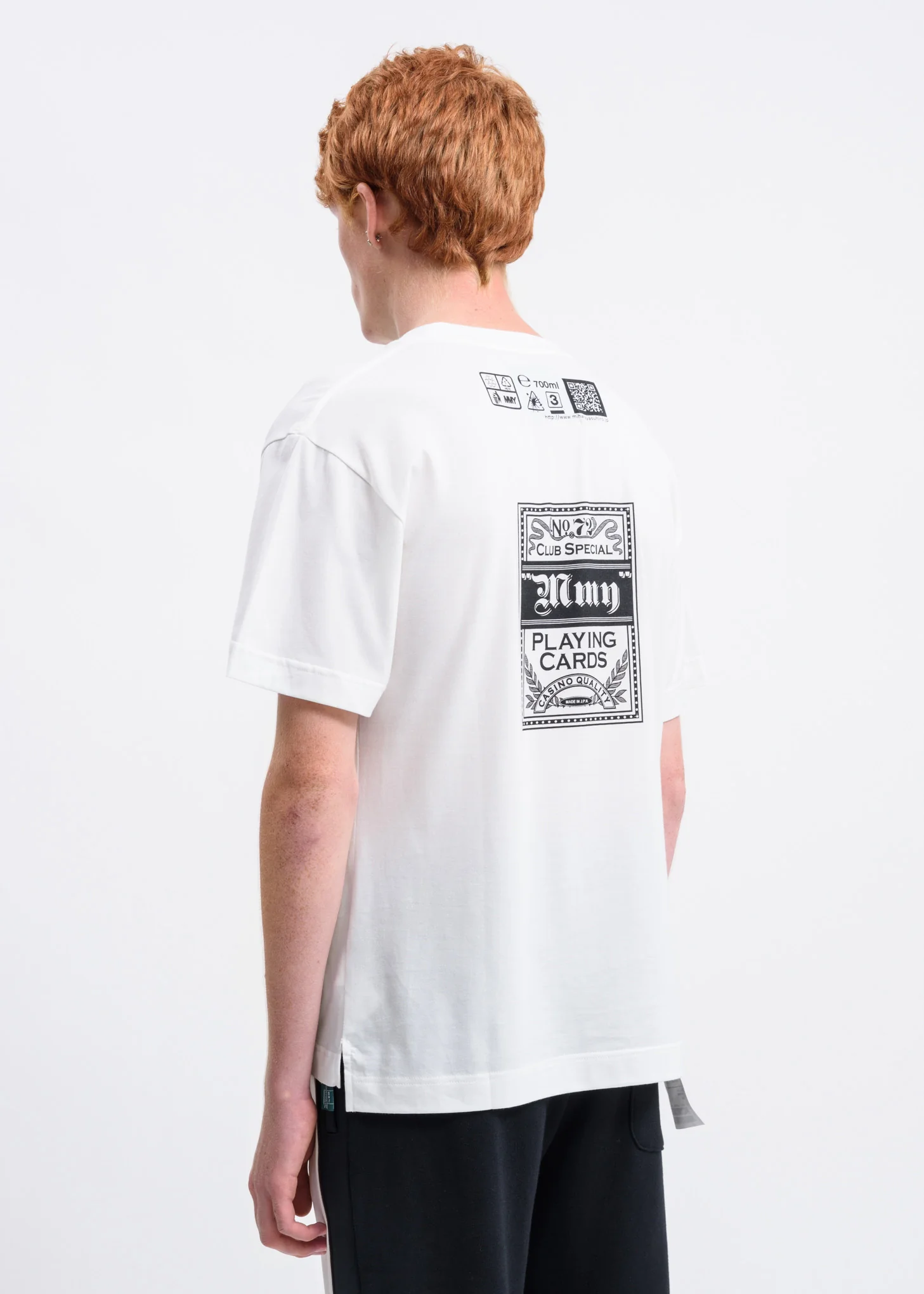 White Playing Cards T-Shirt - Image 3