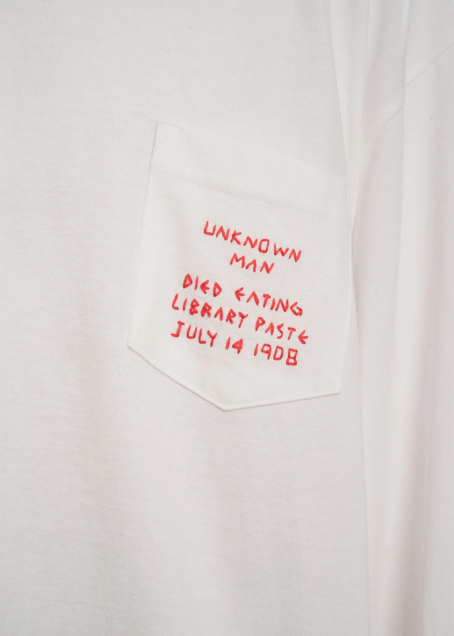 White Pocket Detail Shirt - Image 2