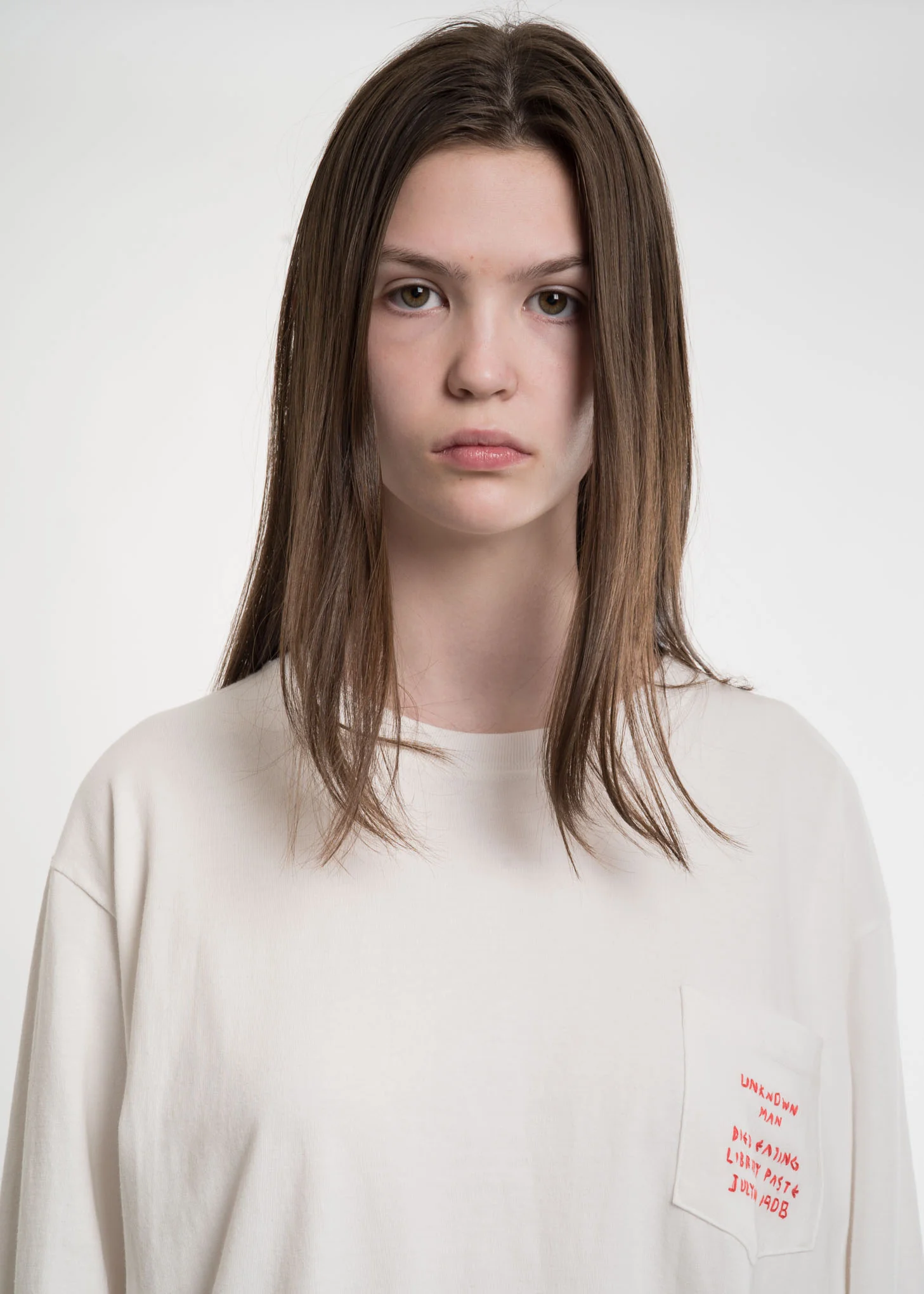 White Pocket Detail Shirt - Image 2