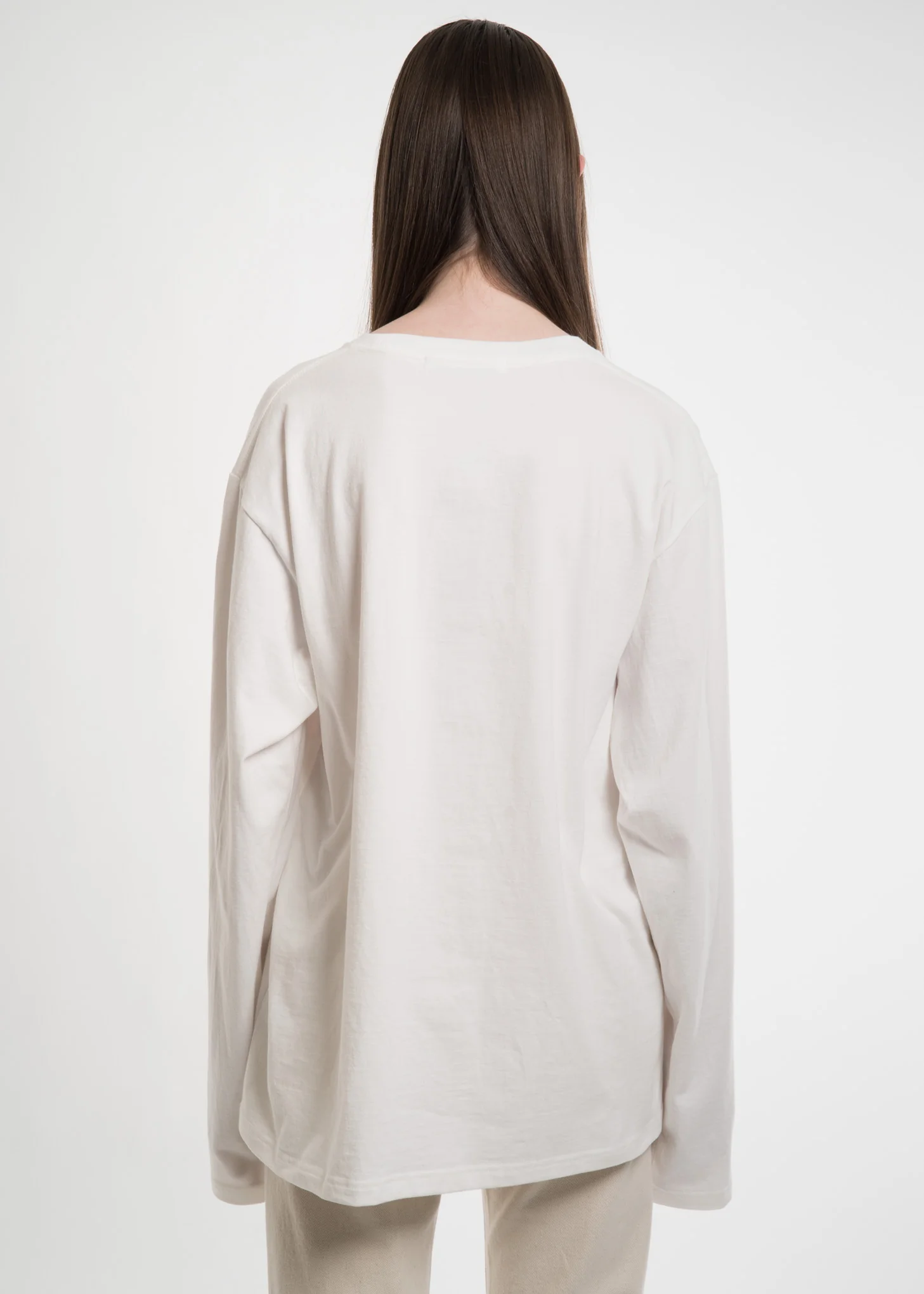 White Pocket Detail Shirt - Image 3