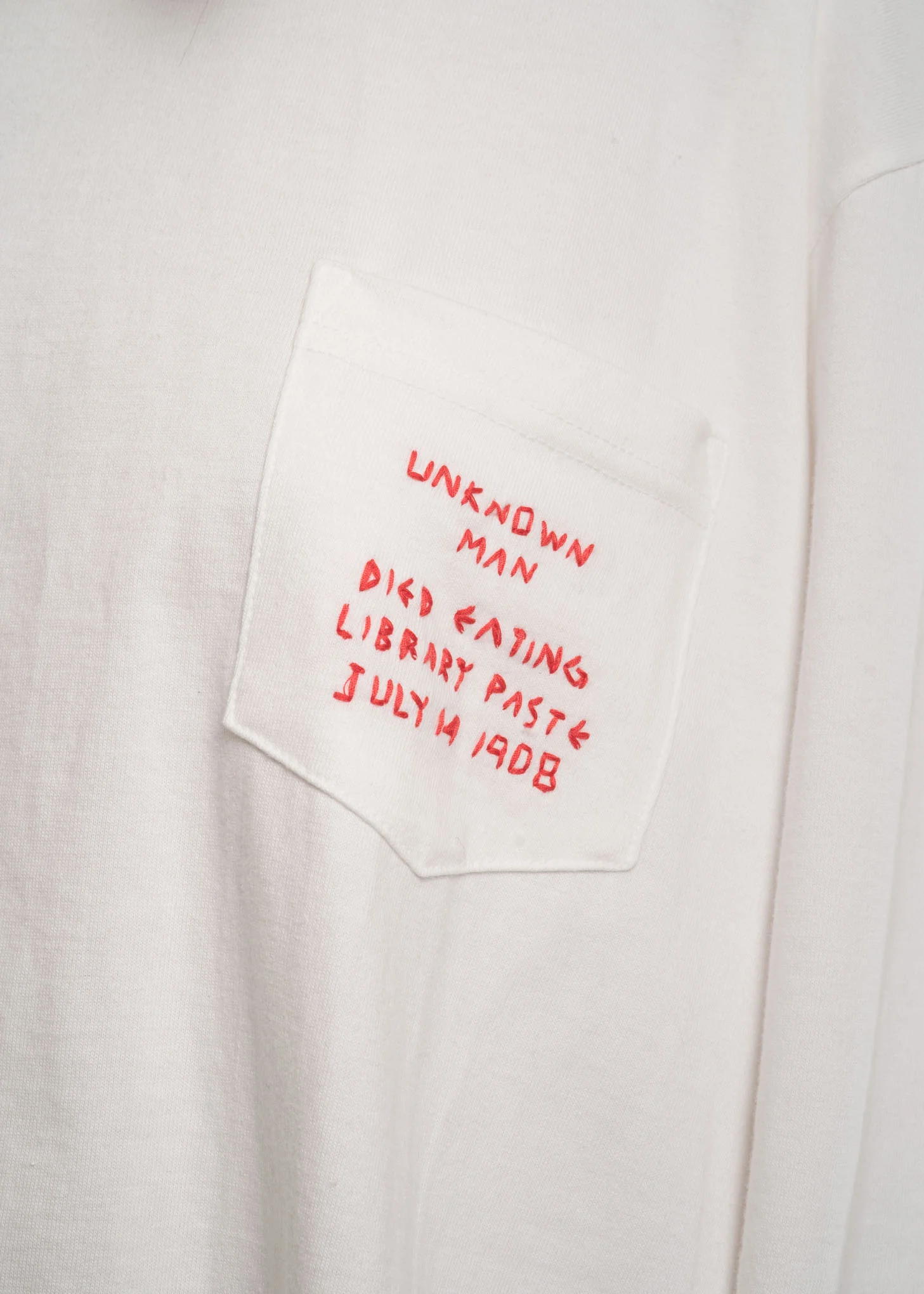 White Pocket Detail Shirt - Image 4