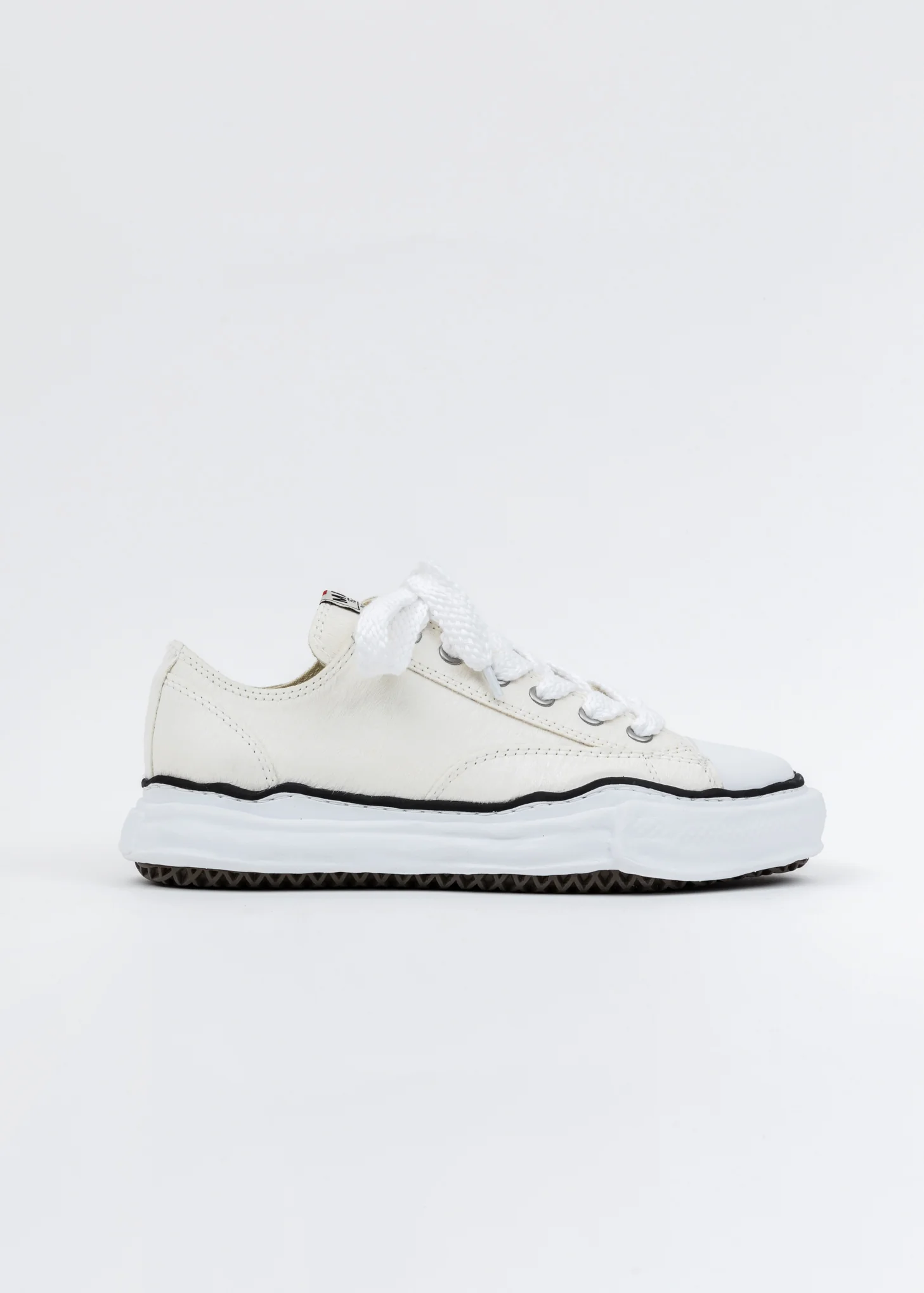 White Ponyskin Original Sole Lowtop Sneaker - Image 4