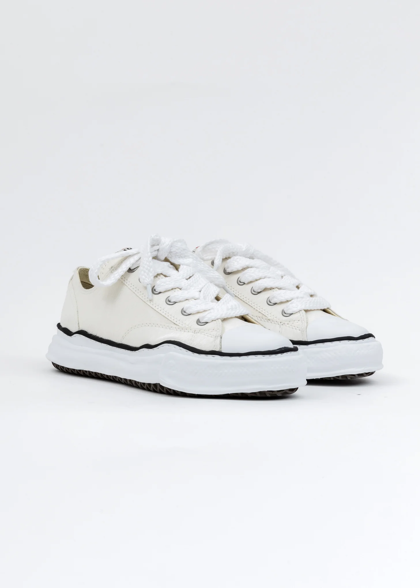 White Ponyskin Original Sole Lowtop Sneaker