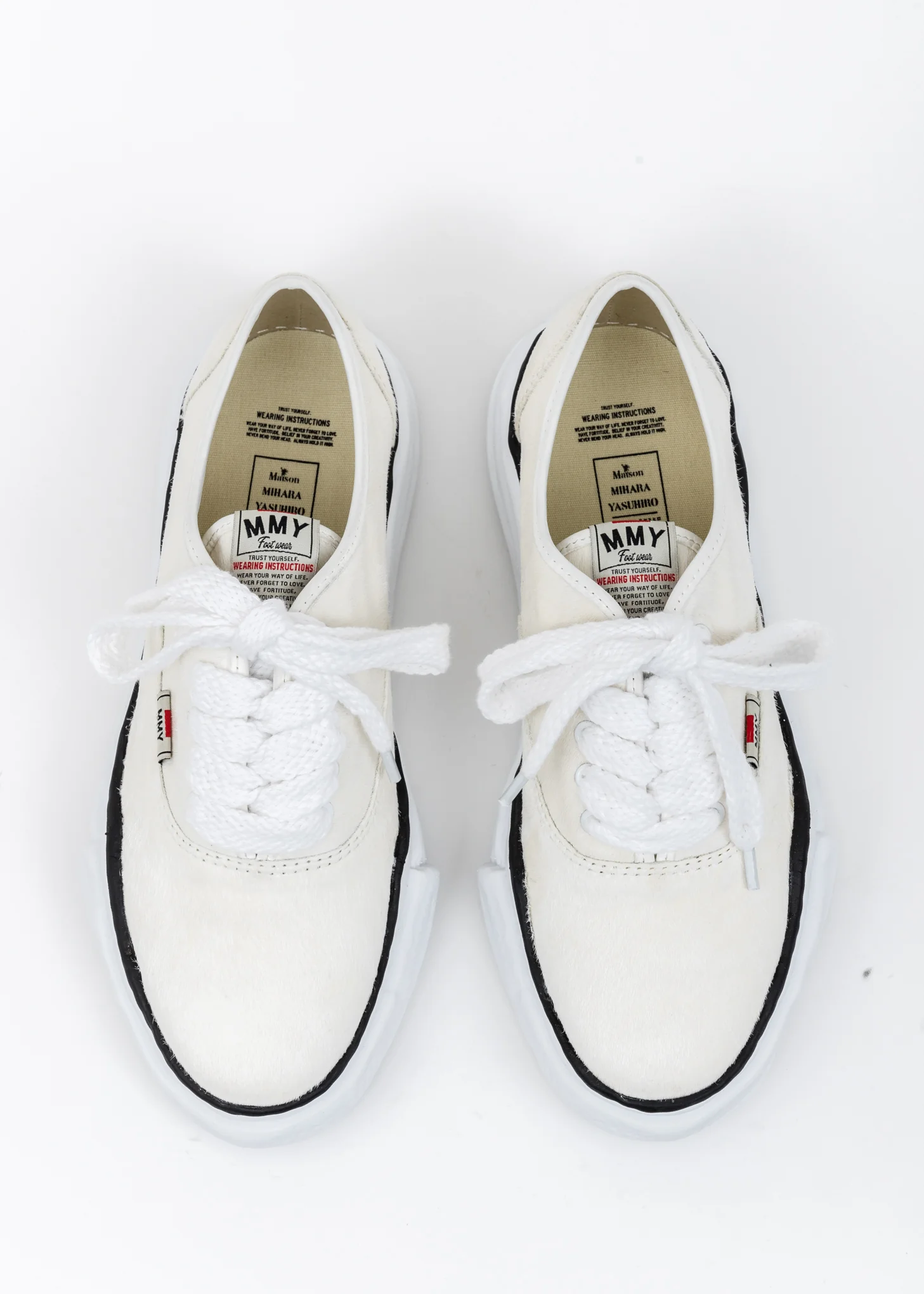 White Ponyskin Original Sole Sneaker (Barker) - Image 2