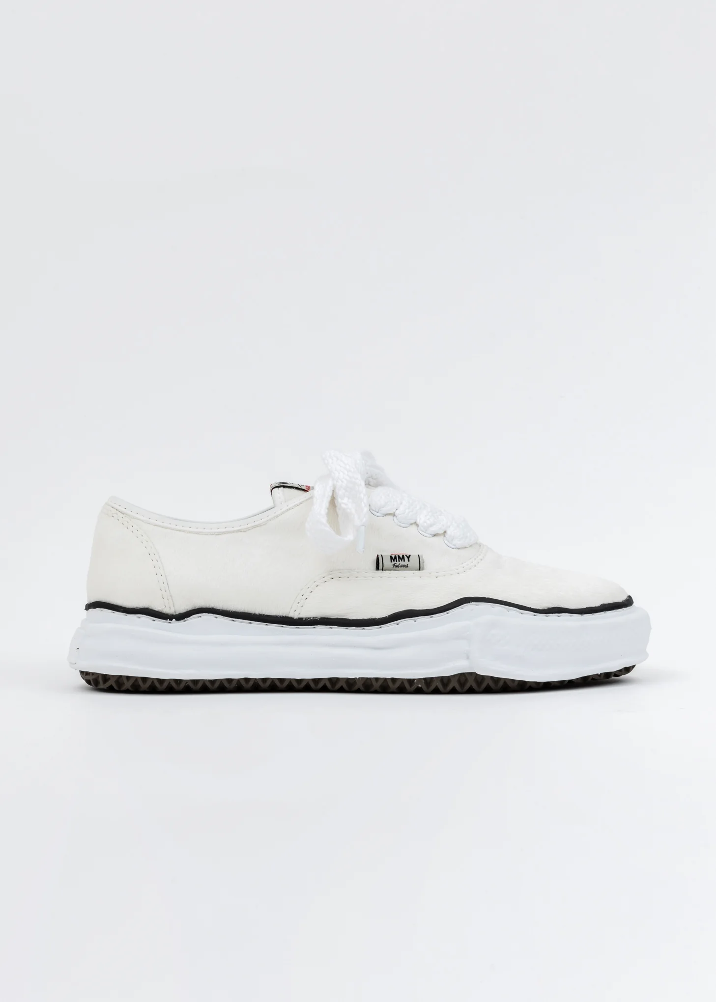 White Ponyskin Original Sole Sneaker (Barker) - Image 6