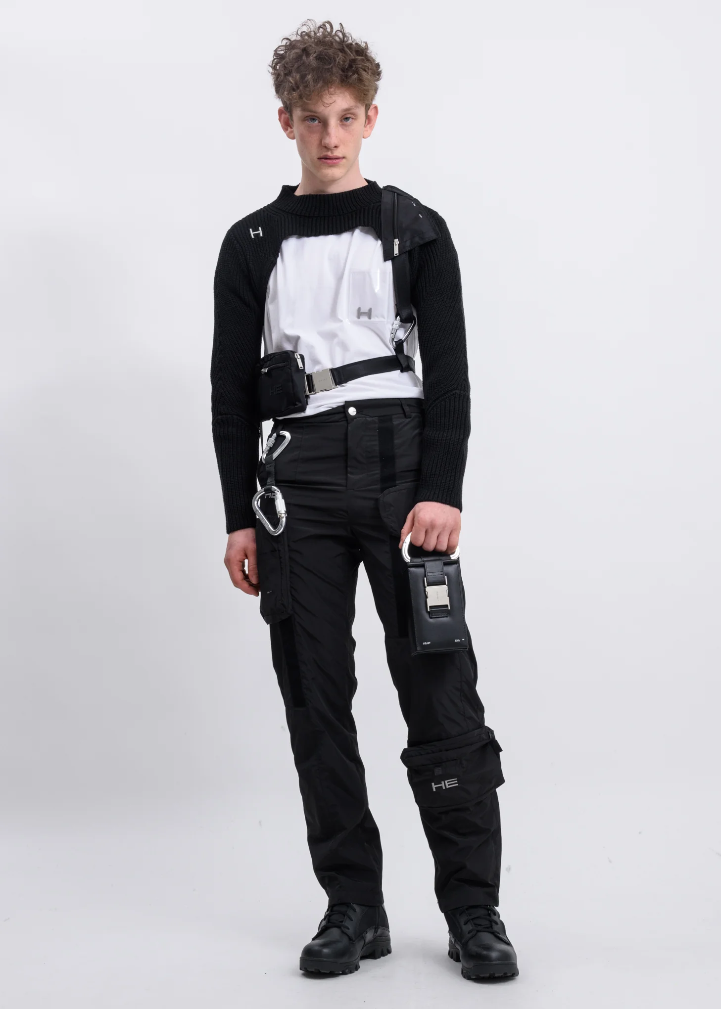 White PVC Pocket T-shirt - Image 4