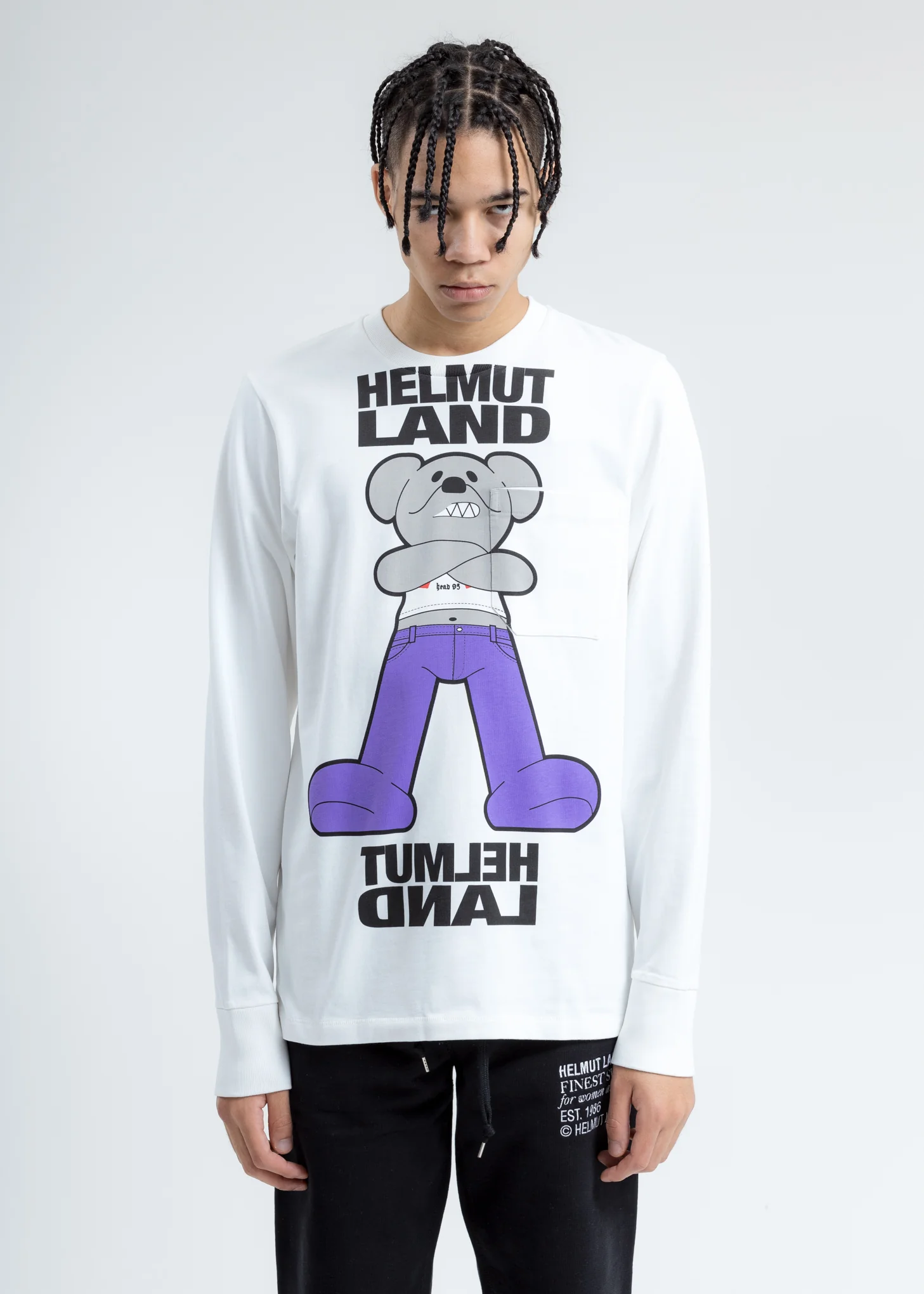 White PZ Long Sleeve