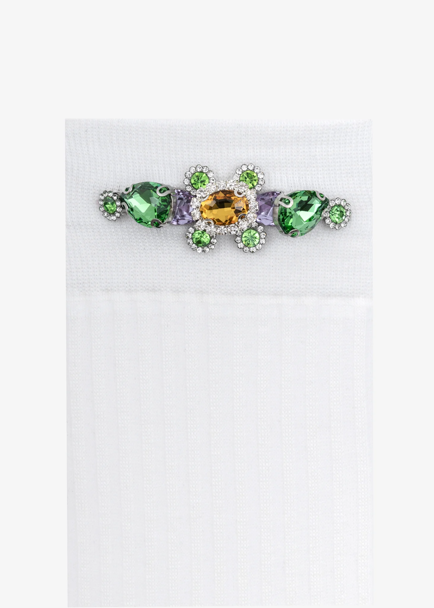 White Rainbow Crystal Socks - Image 4