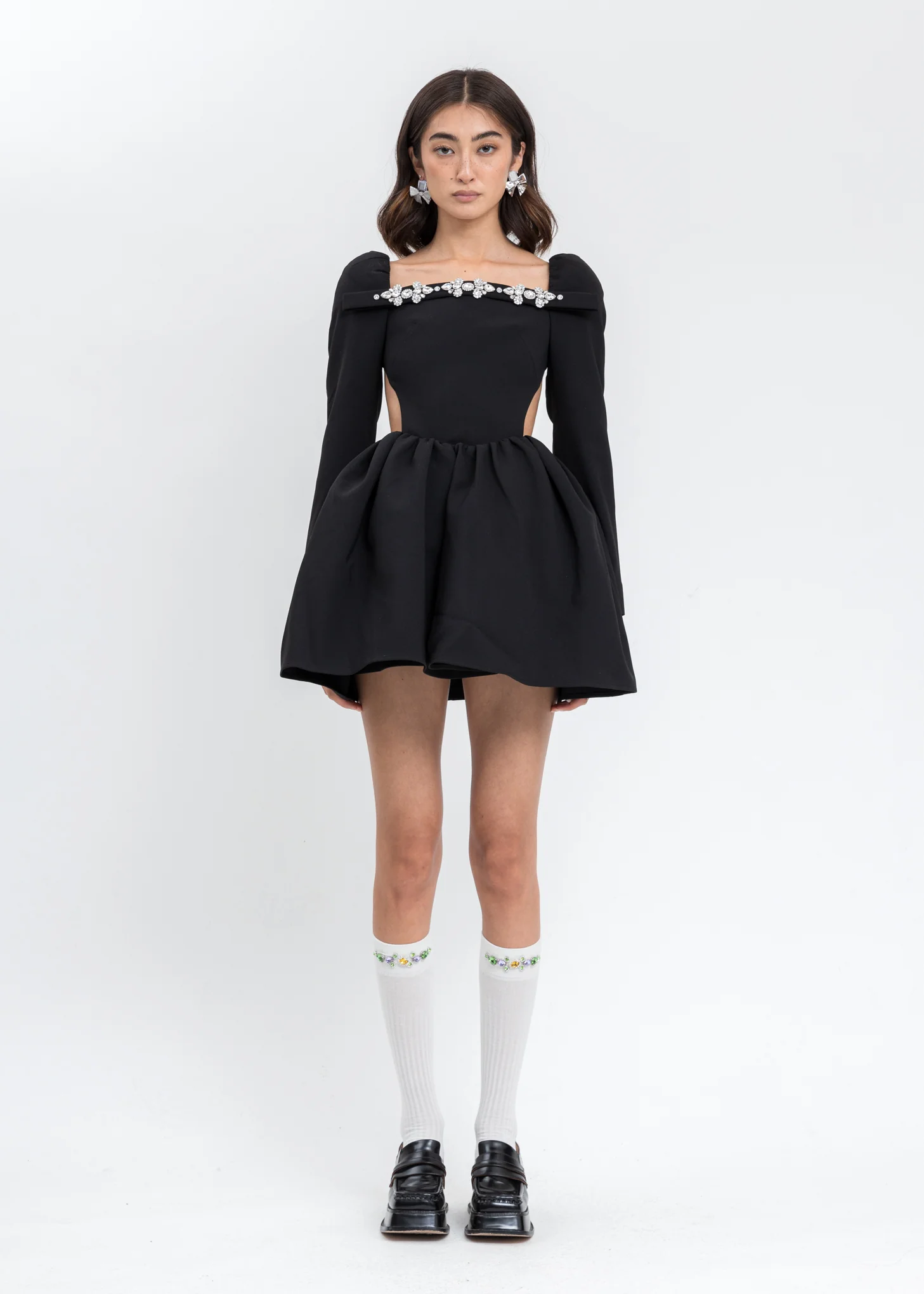 White Rainbow Crystal Socks - Image 6