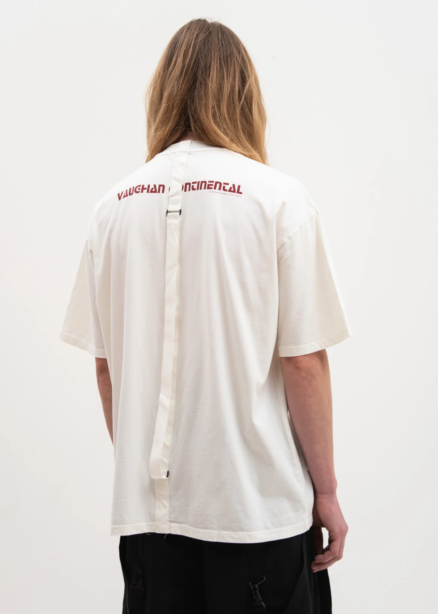 White Relaxed Fit T-Shirt Crash - Image 2