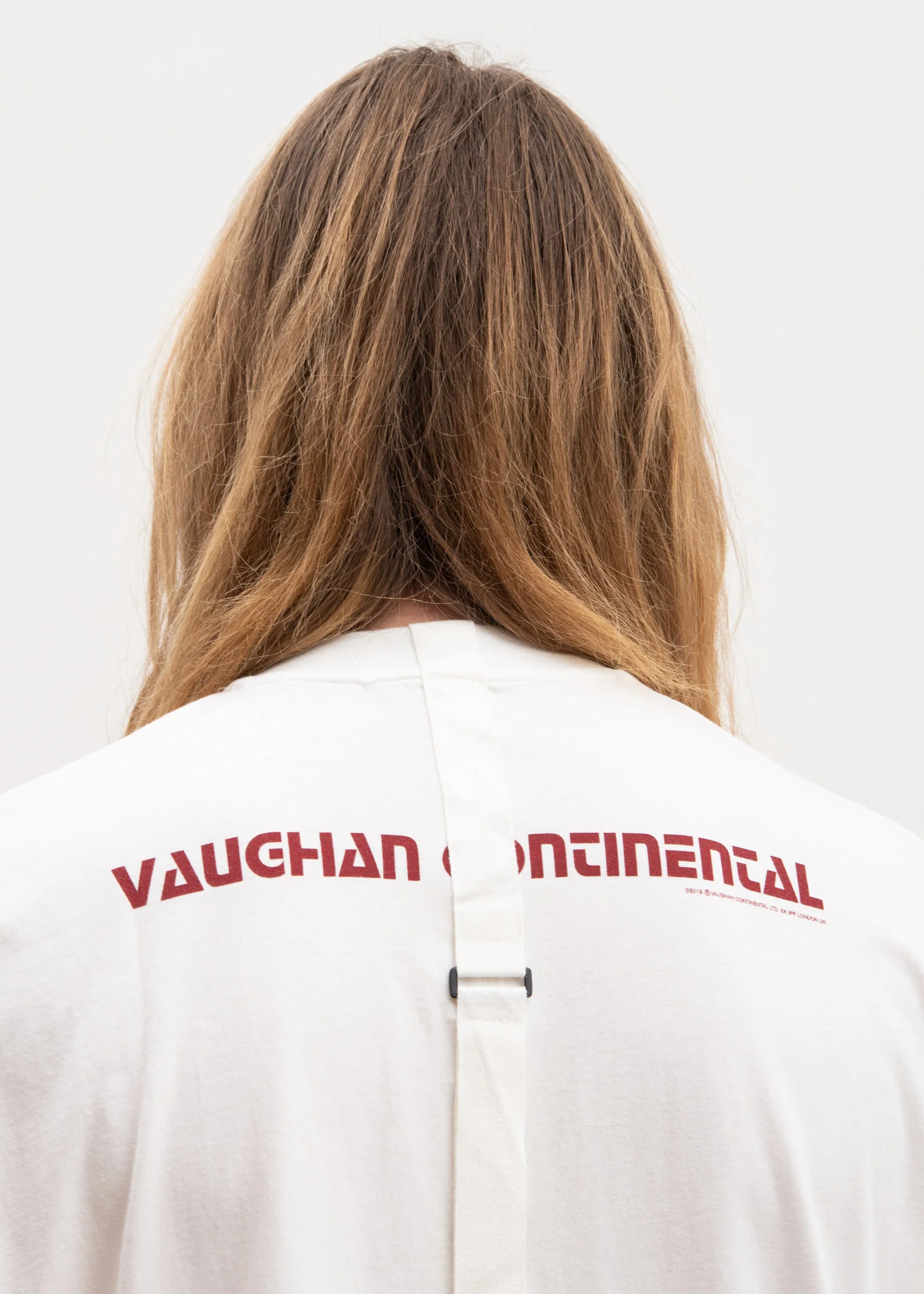 White Relaxed Fit T-Shirt Crash - Image 4