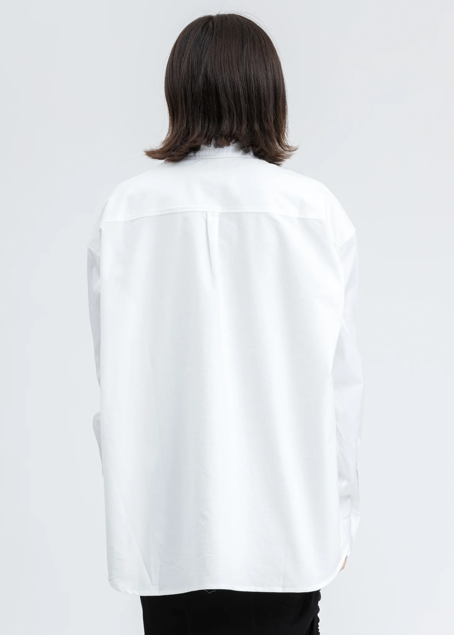 White Rhinestone Logo Shirt - Image 6