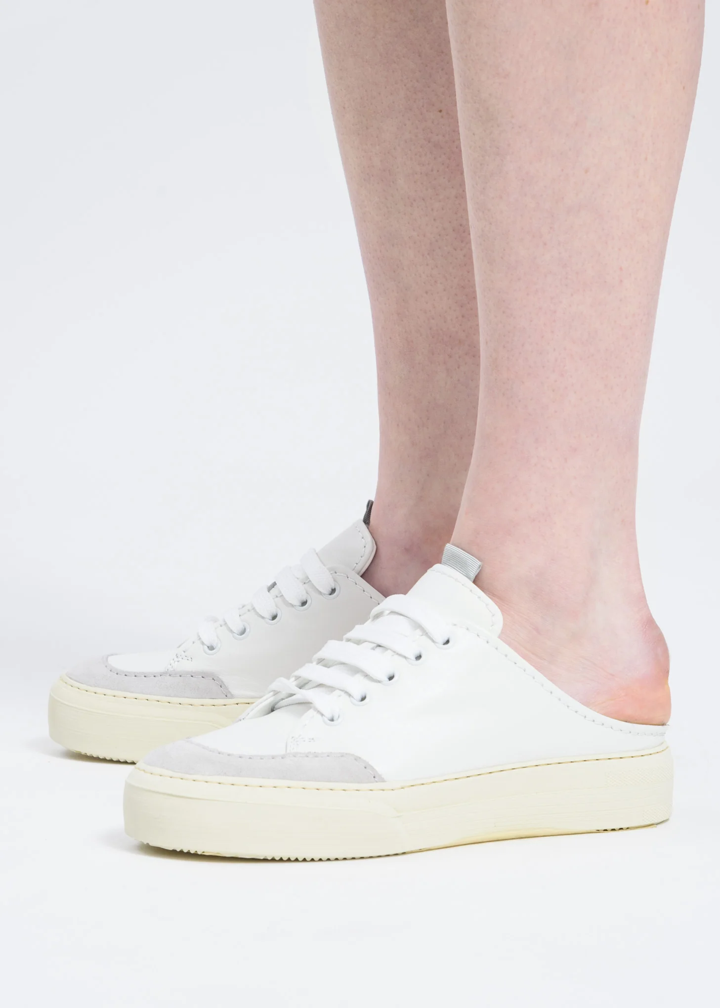 White Sabot Sneaker - Image 2