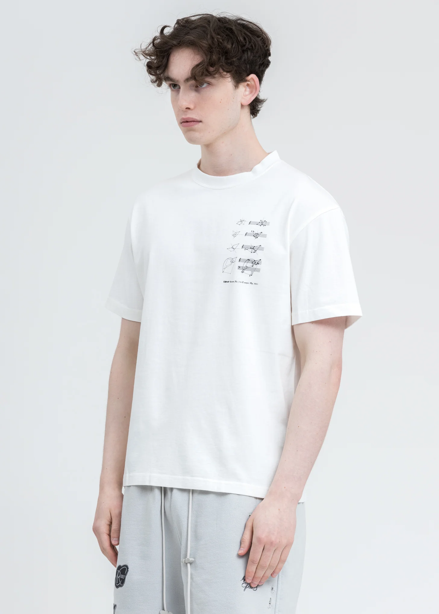 White “Score Of The Planet” T-Shirt - Image 3