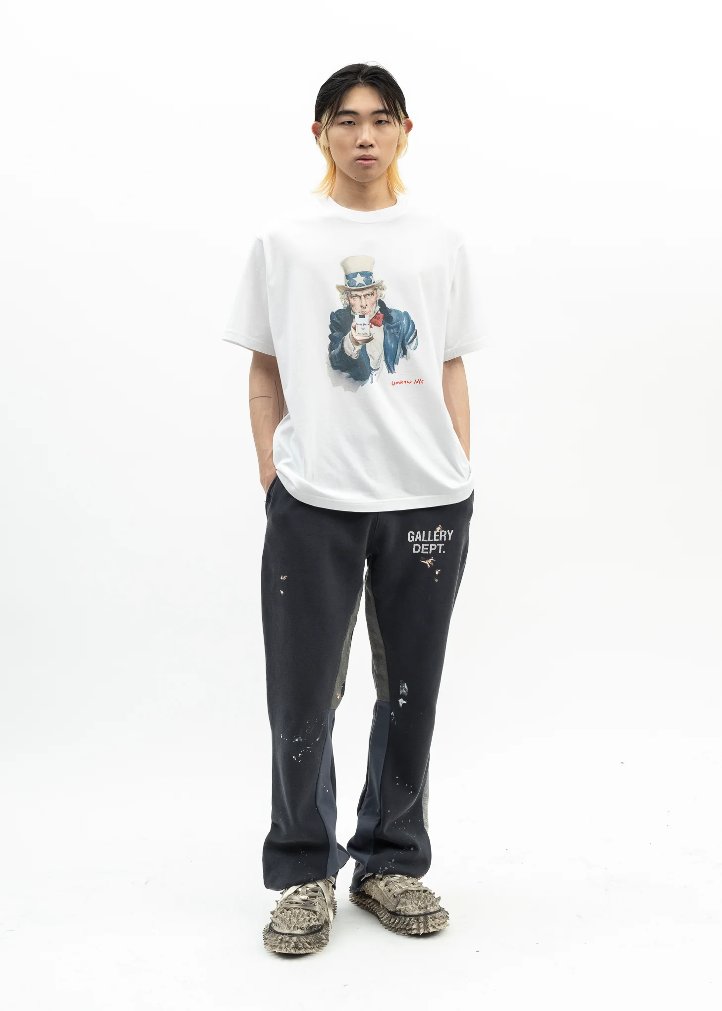 WHITE I WANT YOU SEVEN STARS T-SHIRT - Image 5