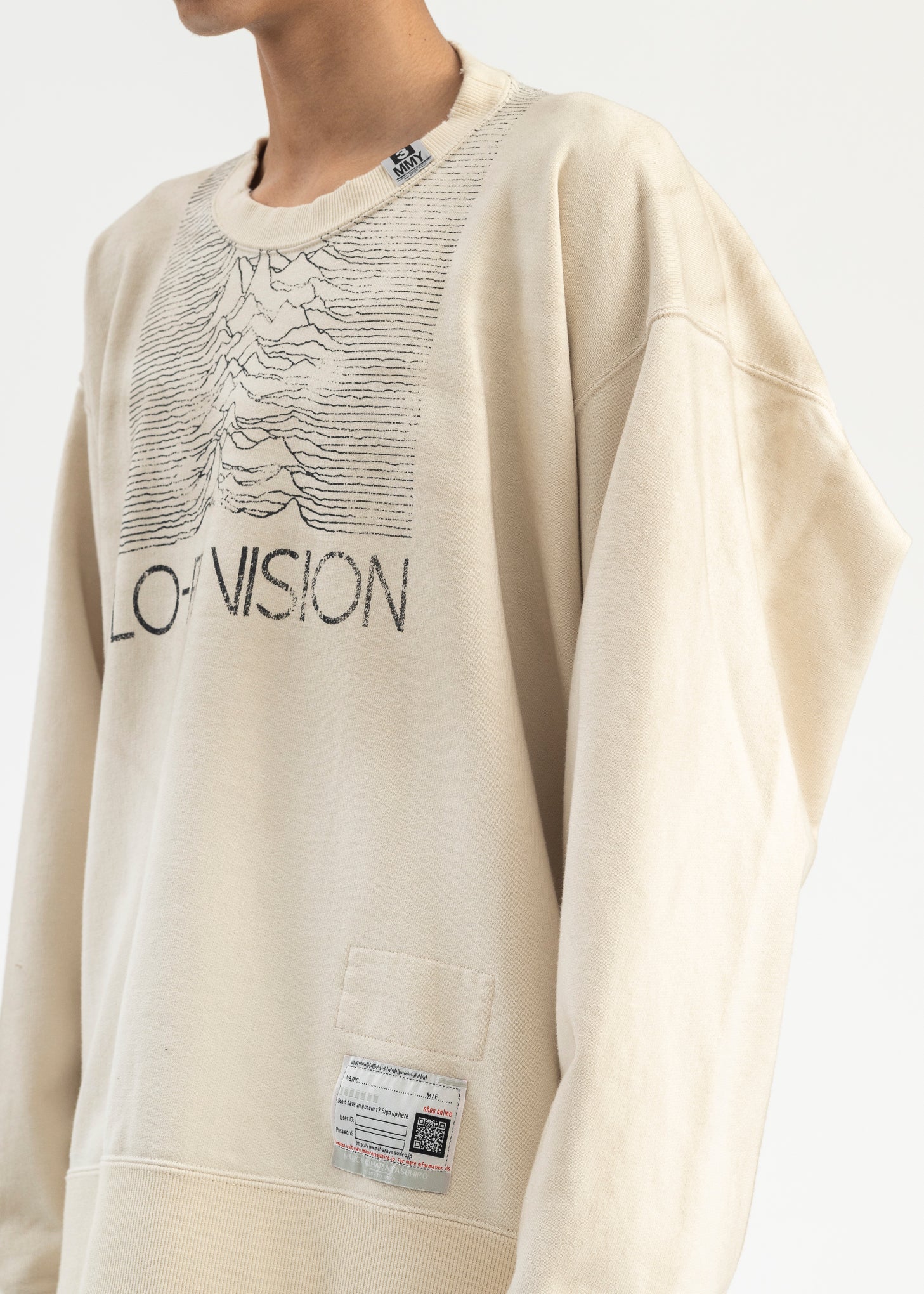 WHITE SHIFT BACK PULLOVER - Image 5